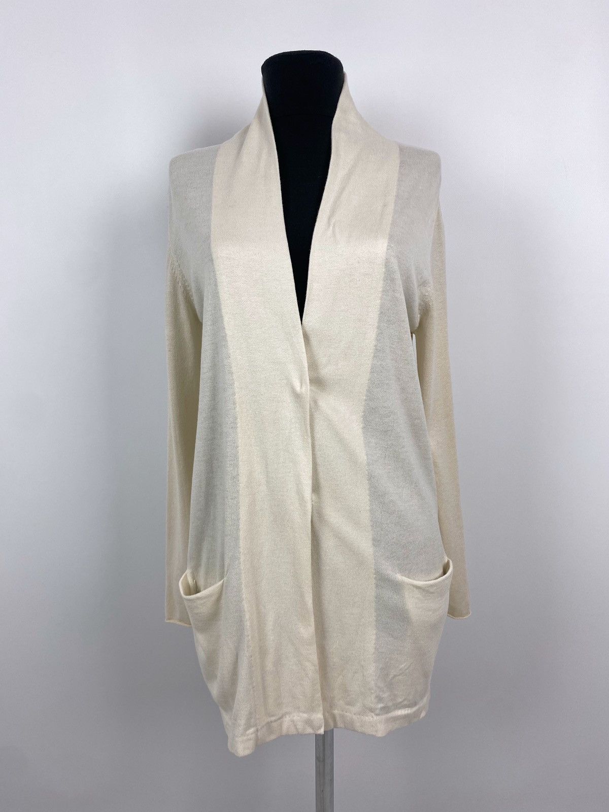 Filippa K Filippa K Tan Combined Cotton Long Cardigan Size S / US 4 / IT 40 - 2 Thumbnail
