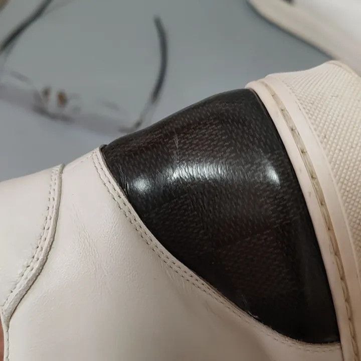 Louis Vuitton Louis Vuitton White High-Top Casual Sneakers -2508 Size US 8.5 / EU 41-42 - 6 Thumbnail
