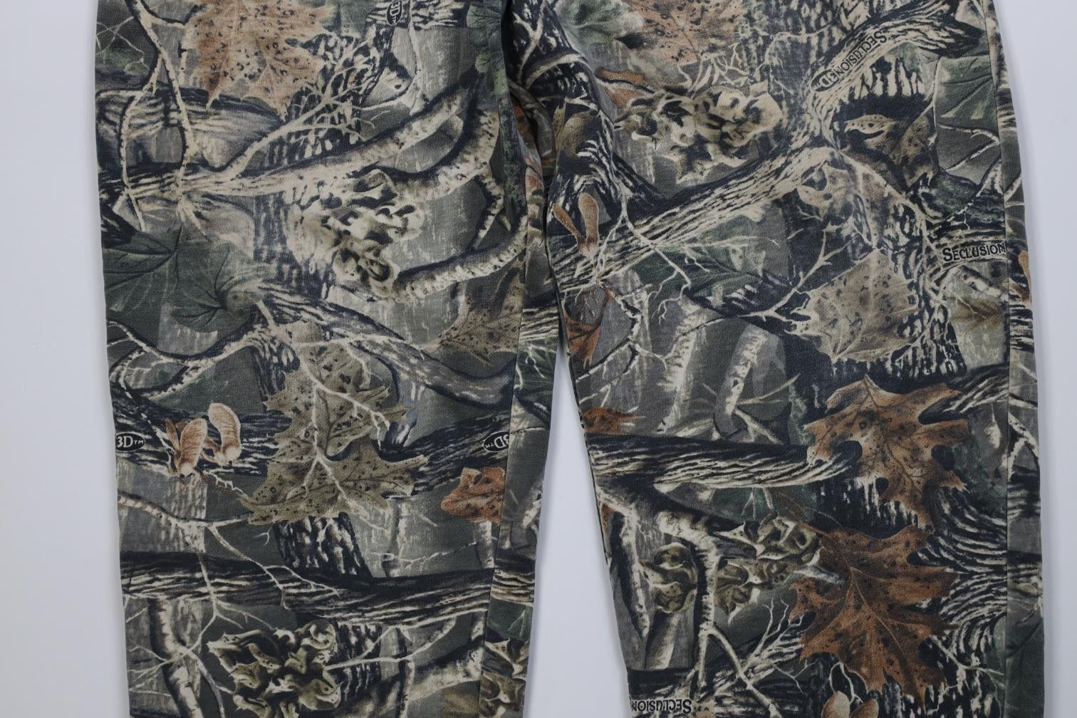 Cabelas Vintage 90s Y2K Cabelas Camouflage Sweatpants Joggers Pants Size US 36 / EU 52 - 3 Thumbnail