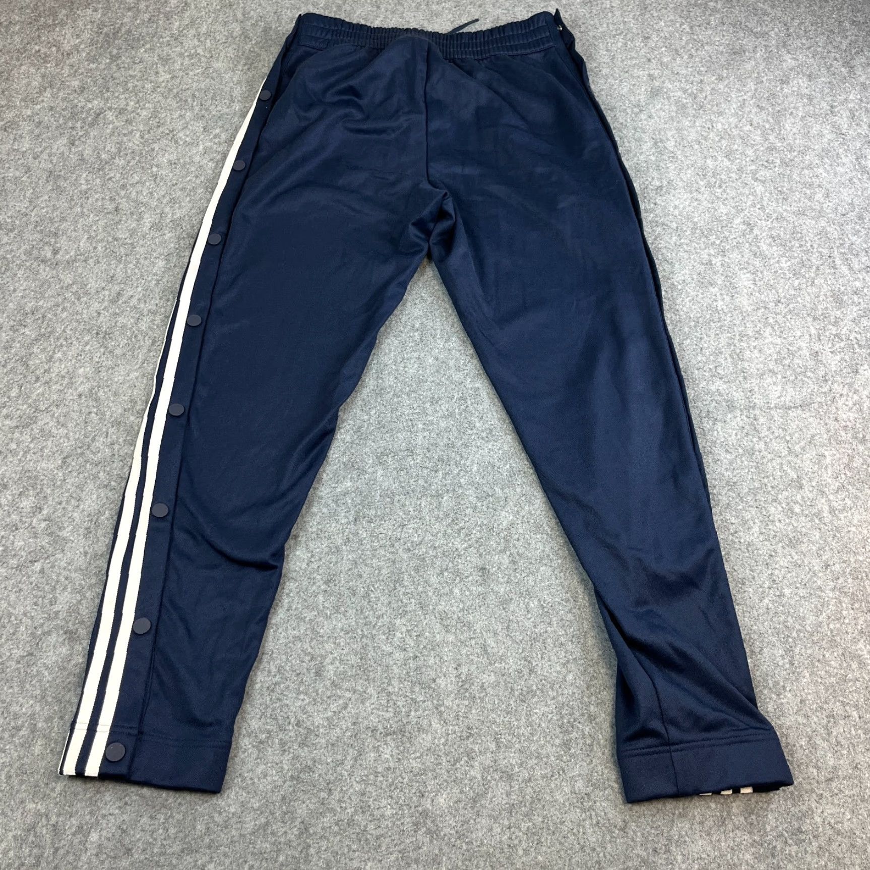 Adidas Adidas Originals Mens Track Pants Sweat Joggers Large Blue Trefoil Size US 33 - 2 Thumbnail
