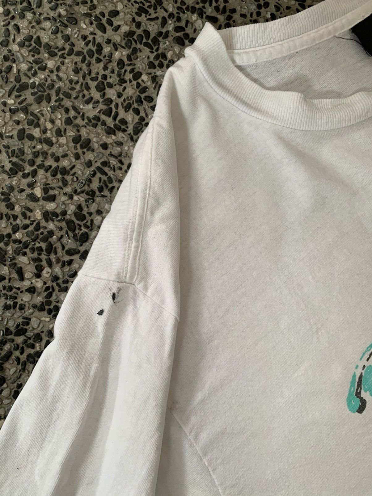 Vintage Vintage 90s Buckwheat O-Tay Skate Club Photo Print T shirt Size US XL / EU 56 / 4 - 16 Thumbnail