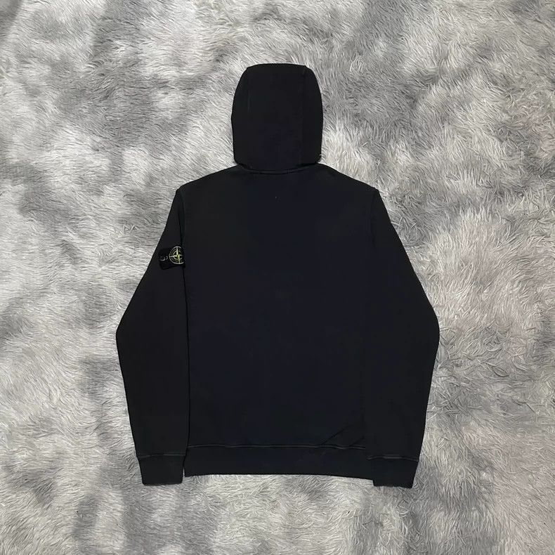 Stone Island Stone Island Zip Hoodie Black Size M -2506 Size US M / EU 48-50 / 2 - 2 Thumbnail