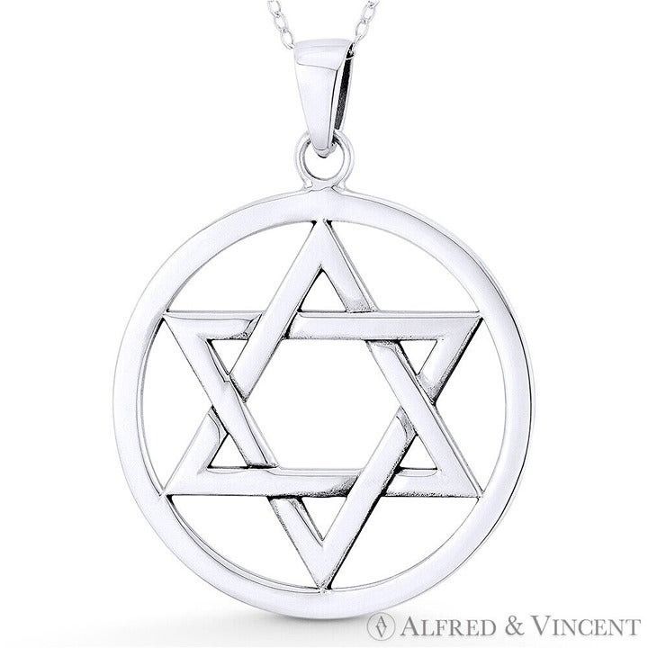 Other Star of David / Jewish Magen Charm & Circle Pendant Size ONE SIZE - 1 Preview