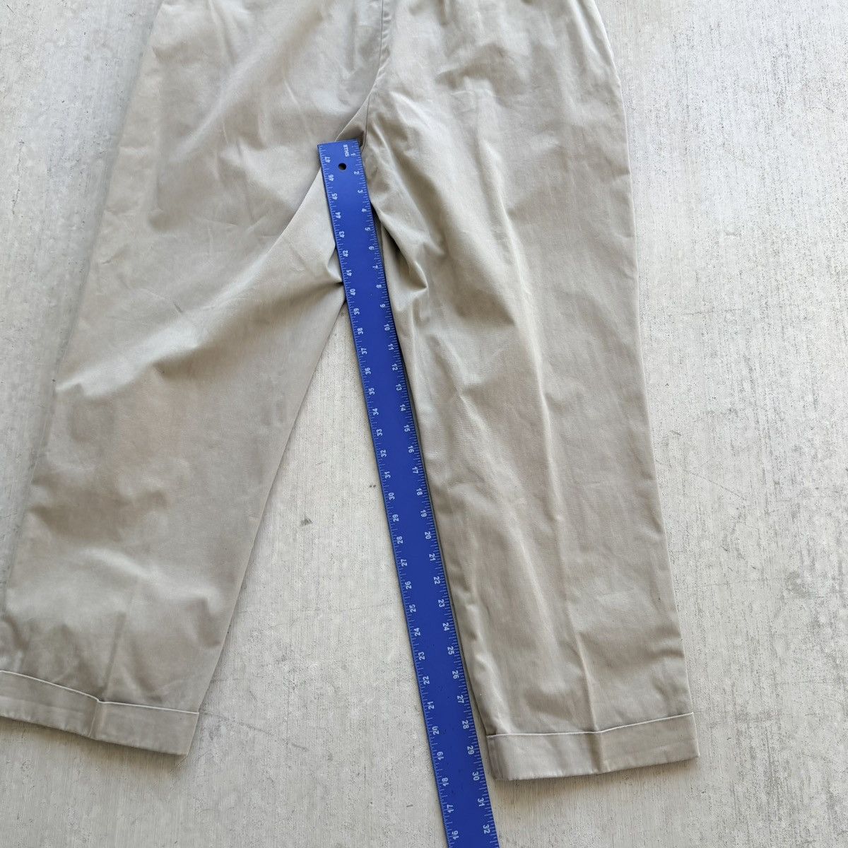 Polo Ralph Lauren Vintage Polo Ralph Lauren Hammond Chino Pants Pleated 36x30 Size US 36 / EU 52 - 7 Thumbnail