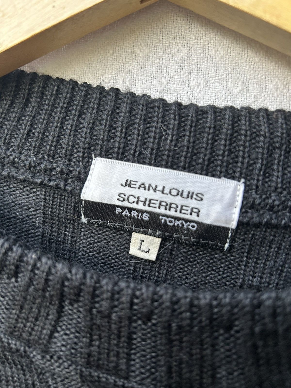 Jean-Louis Scherrer Jeans-Louis Scherred Japan Knitwear Styled Size US L / EU 52-54 / 3 - 8 Thumbnail