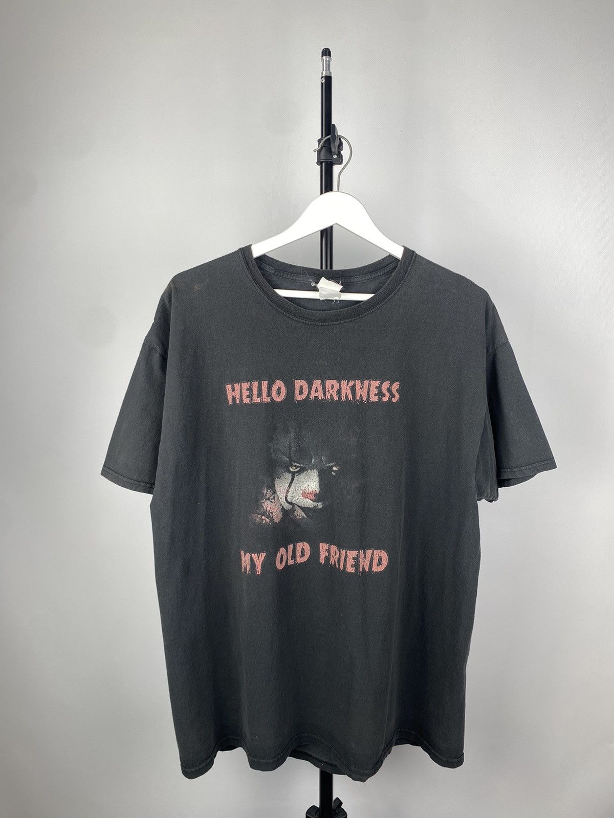 Faded IT Movie Pennywise T Shirt XL Vintage Horror Grail
