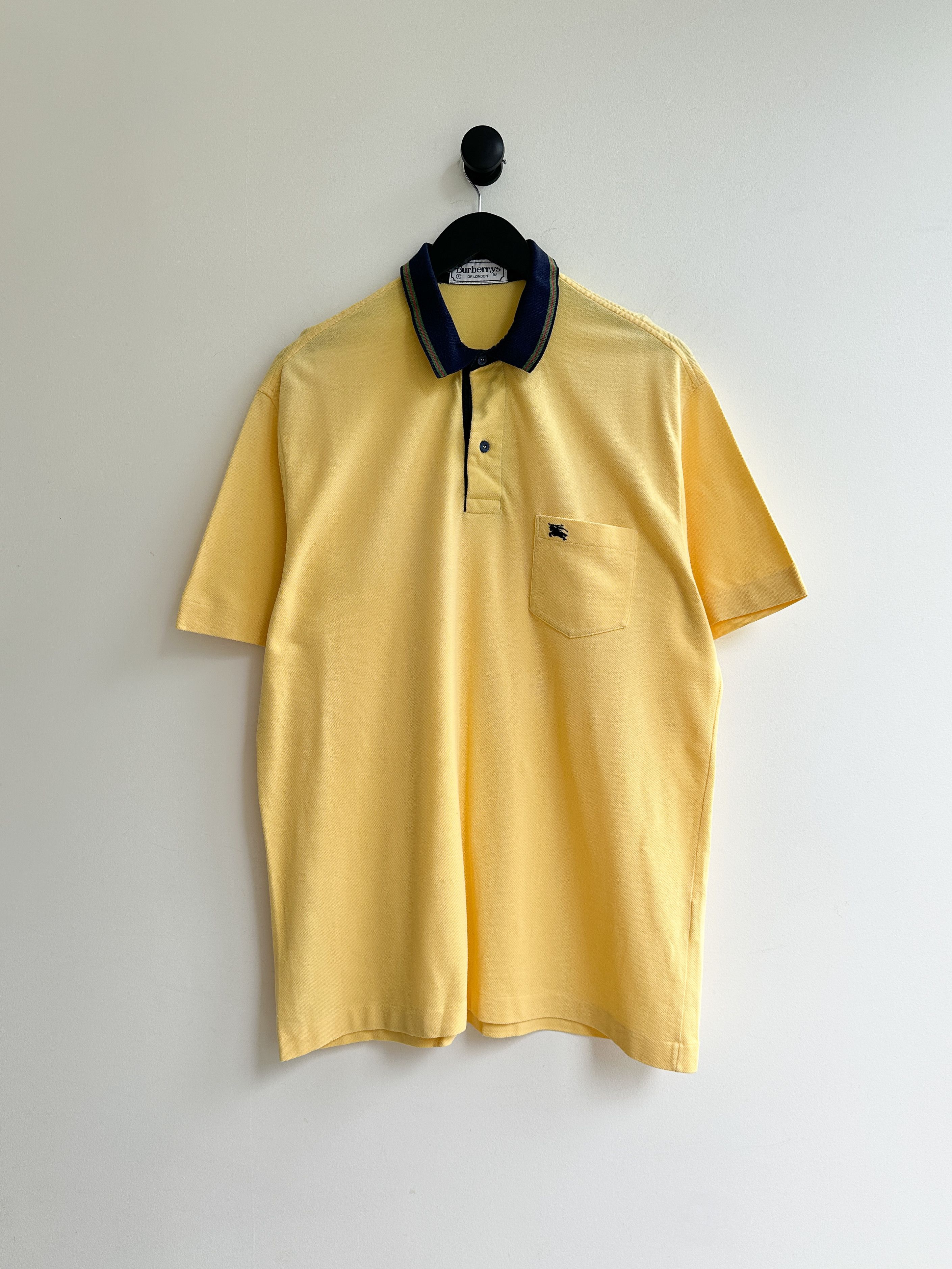 Burberry Vintage Burberrys Polo Shirt Size US XL / EU 56 / 4 - 1 Thumbnail