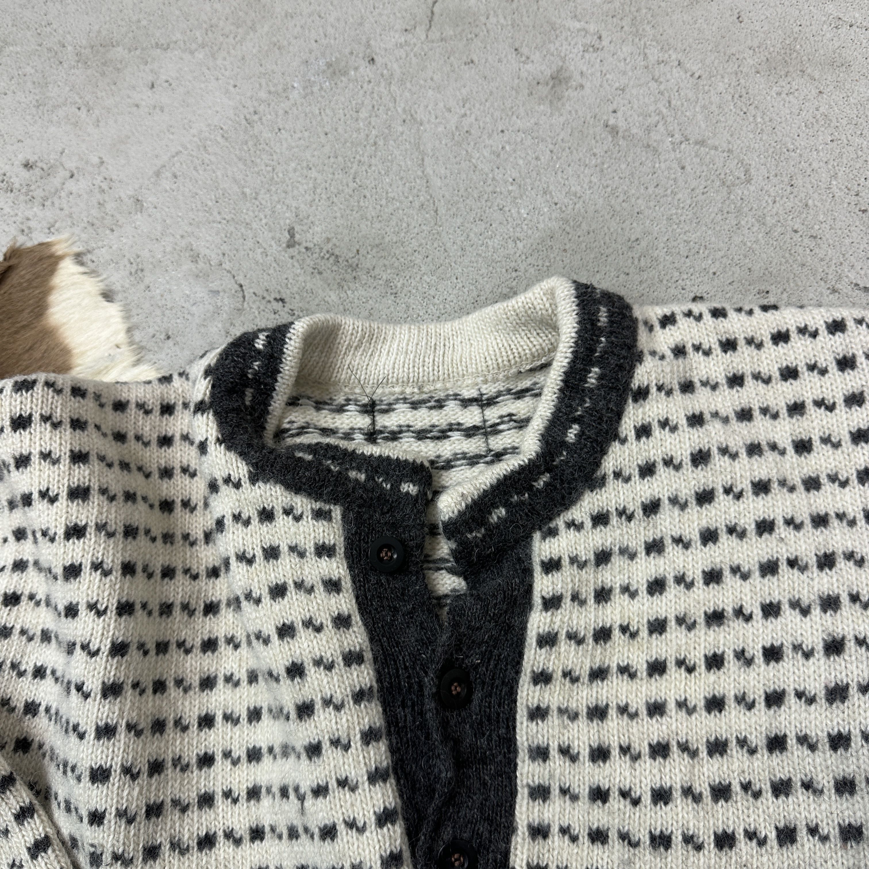 Vintage Vintage Houndstooth Norwegian Sweater 90s Size US L / EU 52-54 / 3 - 5 Thumbnail