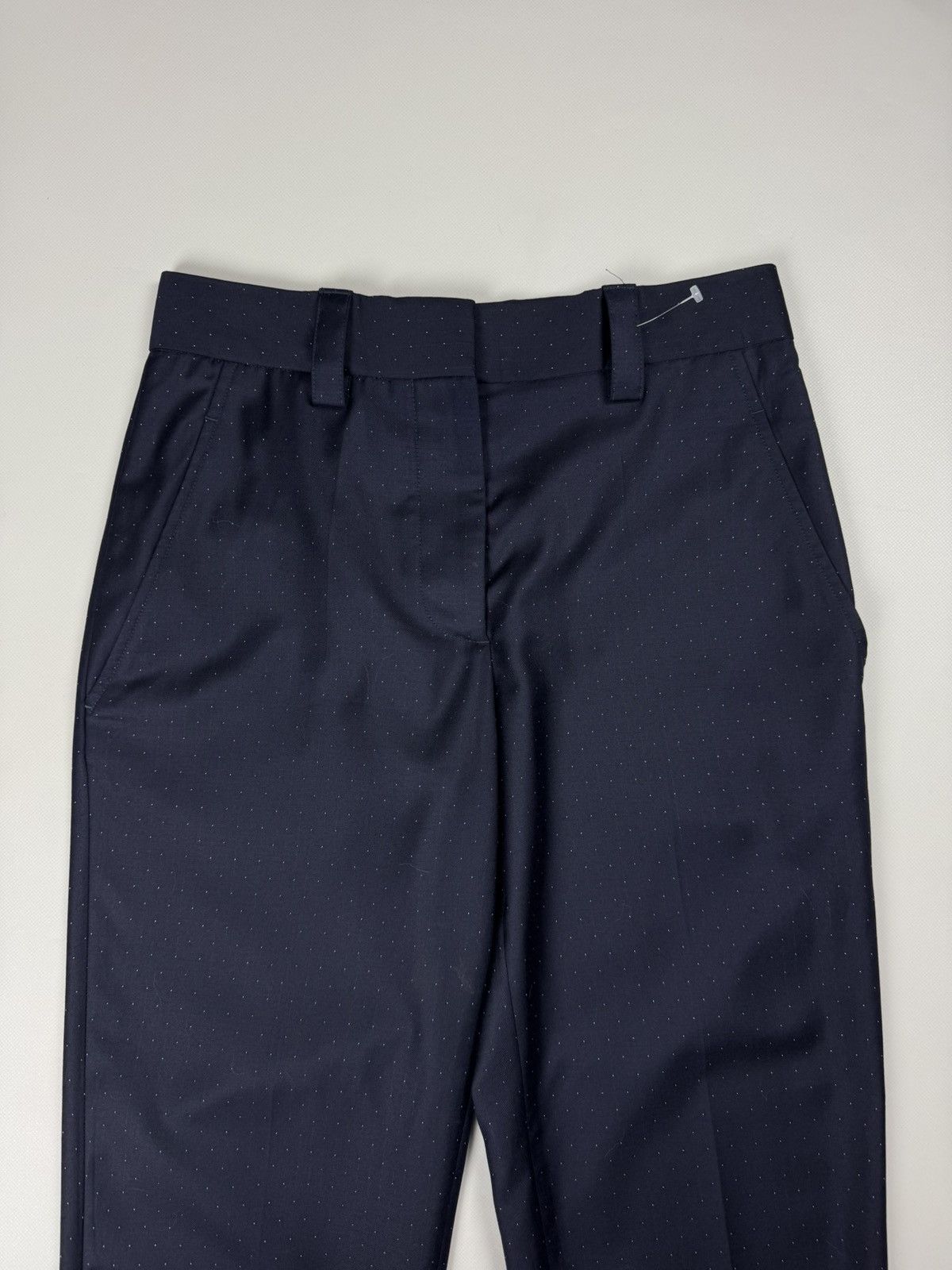 Acne Studios Acne Studios Trea Dot Suit Cropped Wool Dress Pants Trousers Size 25" / US 0 / IT 36 - 5 Thumbnail