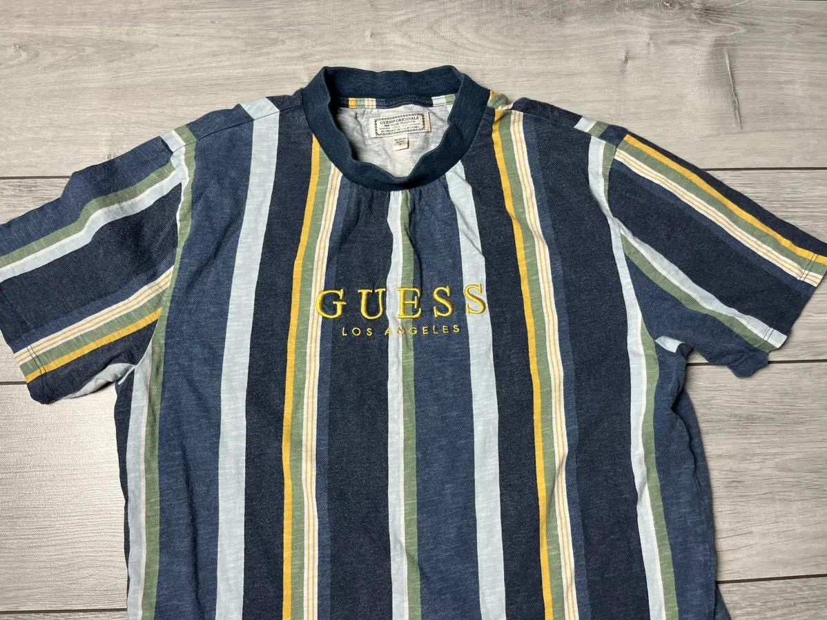 Guess Guess T-shirt Los Angeles stripped size Small Size US S / EU 44-46 / 1 - 3 Thumbnail