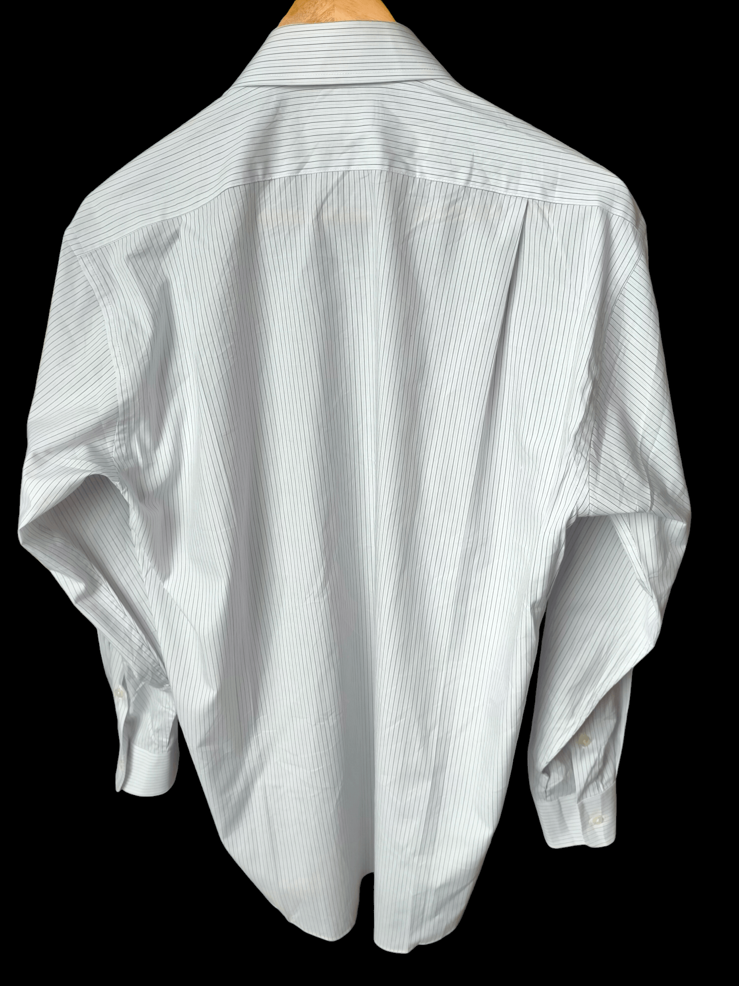 Issey Miyake Issey Miyake Im Product Office Shirt Stripe White Button ups Size US M / EU 48-50 / 2 - 5 Thumbnail