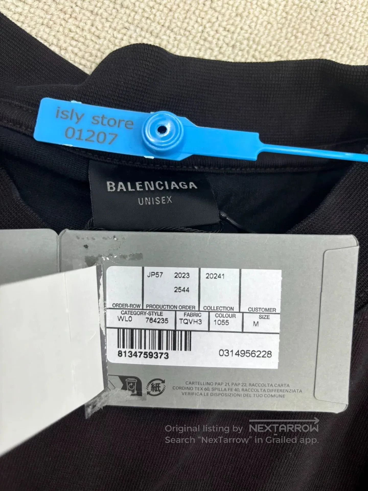 Balenciaga Balenciaga 25SS Racing Logo Short Sleeve. Size US M / EU 48-50 / 2 - 4 Thumbnail