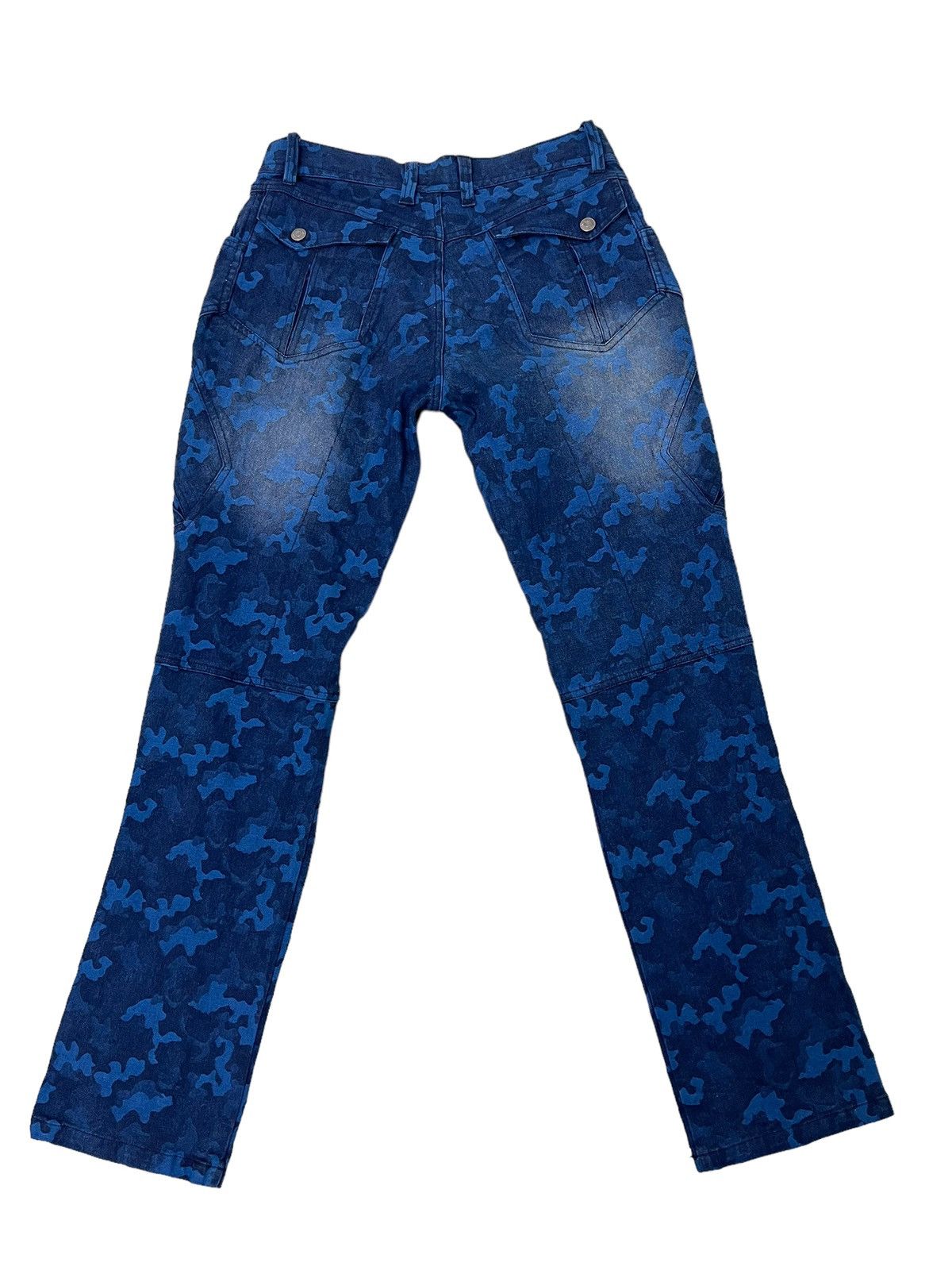 Japanese Brand Slim Bush Pant In The Attic Camo Stretch 6🟦9 Size US 31 - 10 Thumbnail