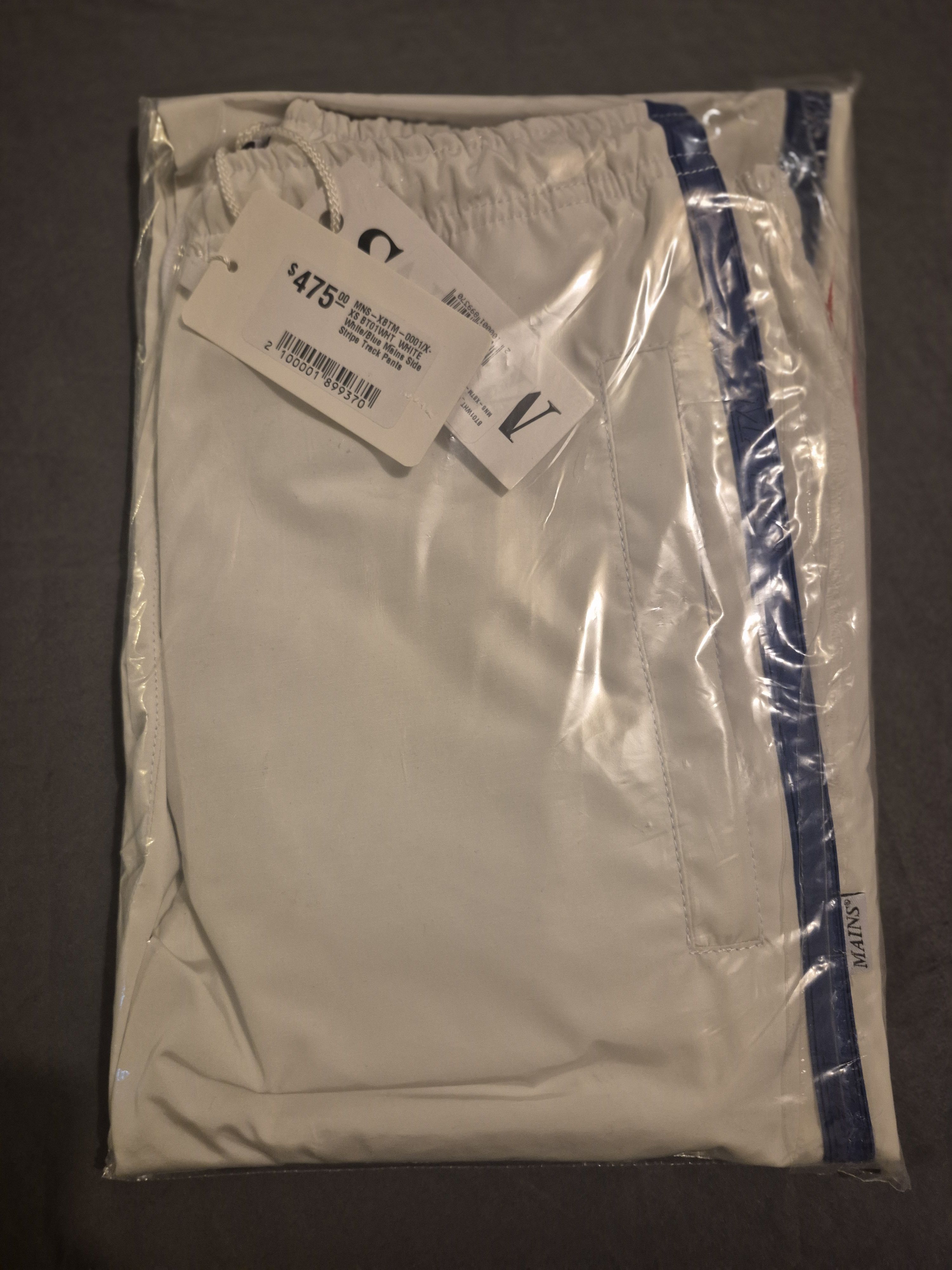 MAINS MAINS Striped Track Pants Size XXS MSRP $425 Size US 26 / EU 42 - 3 Thumbnail
