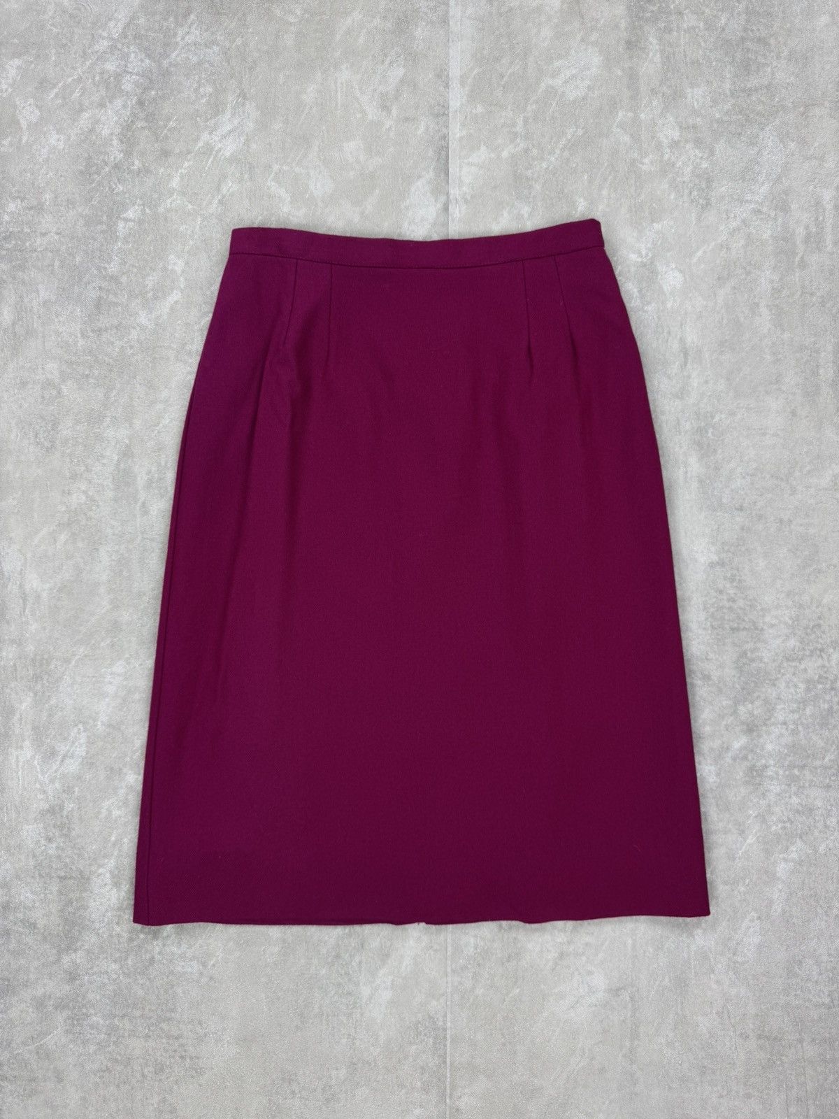 Other Michele Pure Wool pink skirt Vintage ILGWU made in USA Size 26" / US 2 / IT 38 - 1 Thumbnail
