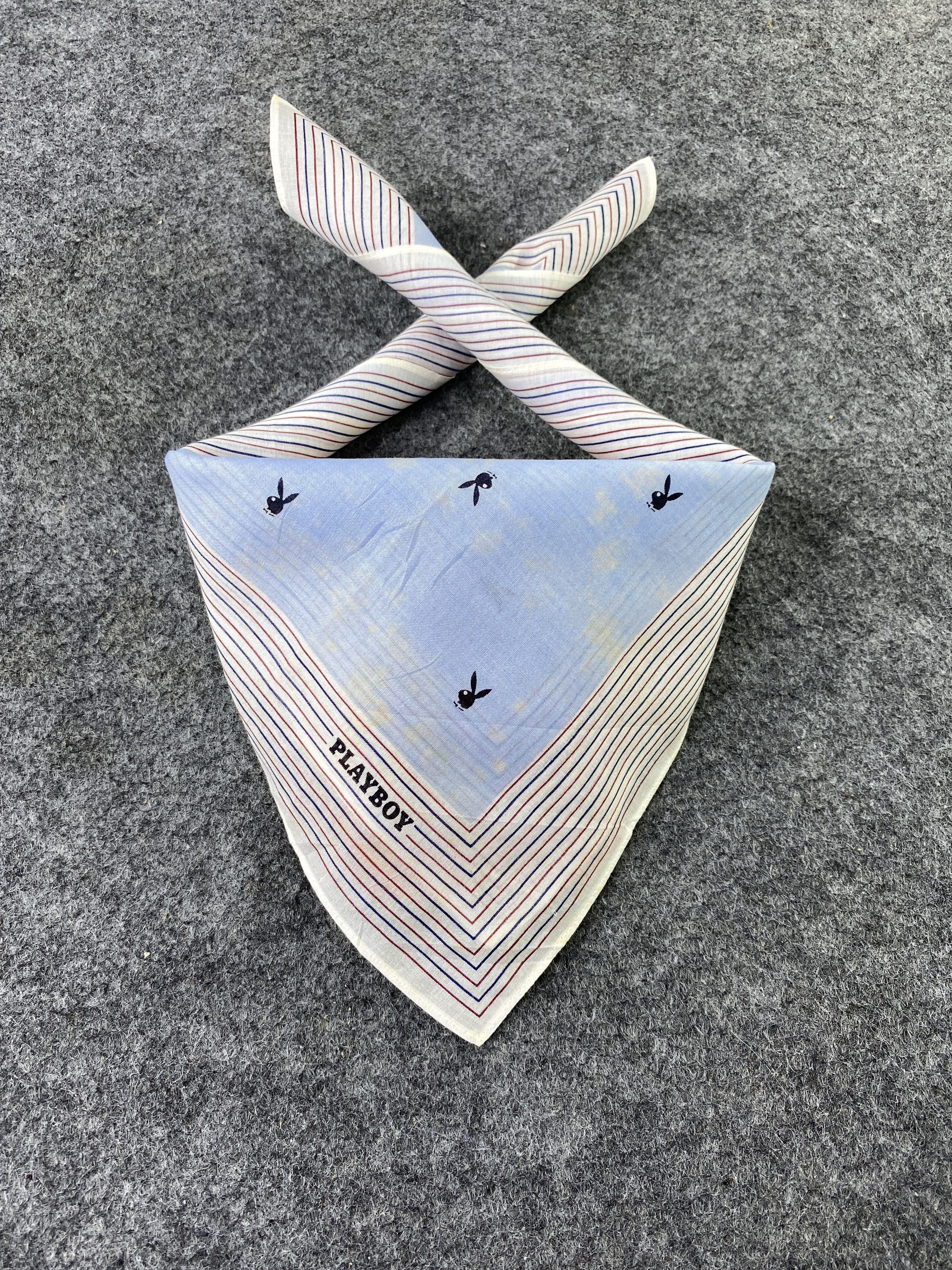 Playboy Playboy Handkerchief / Bandana / Headscarf Monogram-B398 Size ONE SIZE - 2 Thumbnail