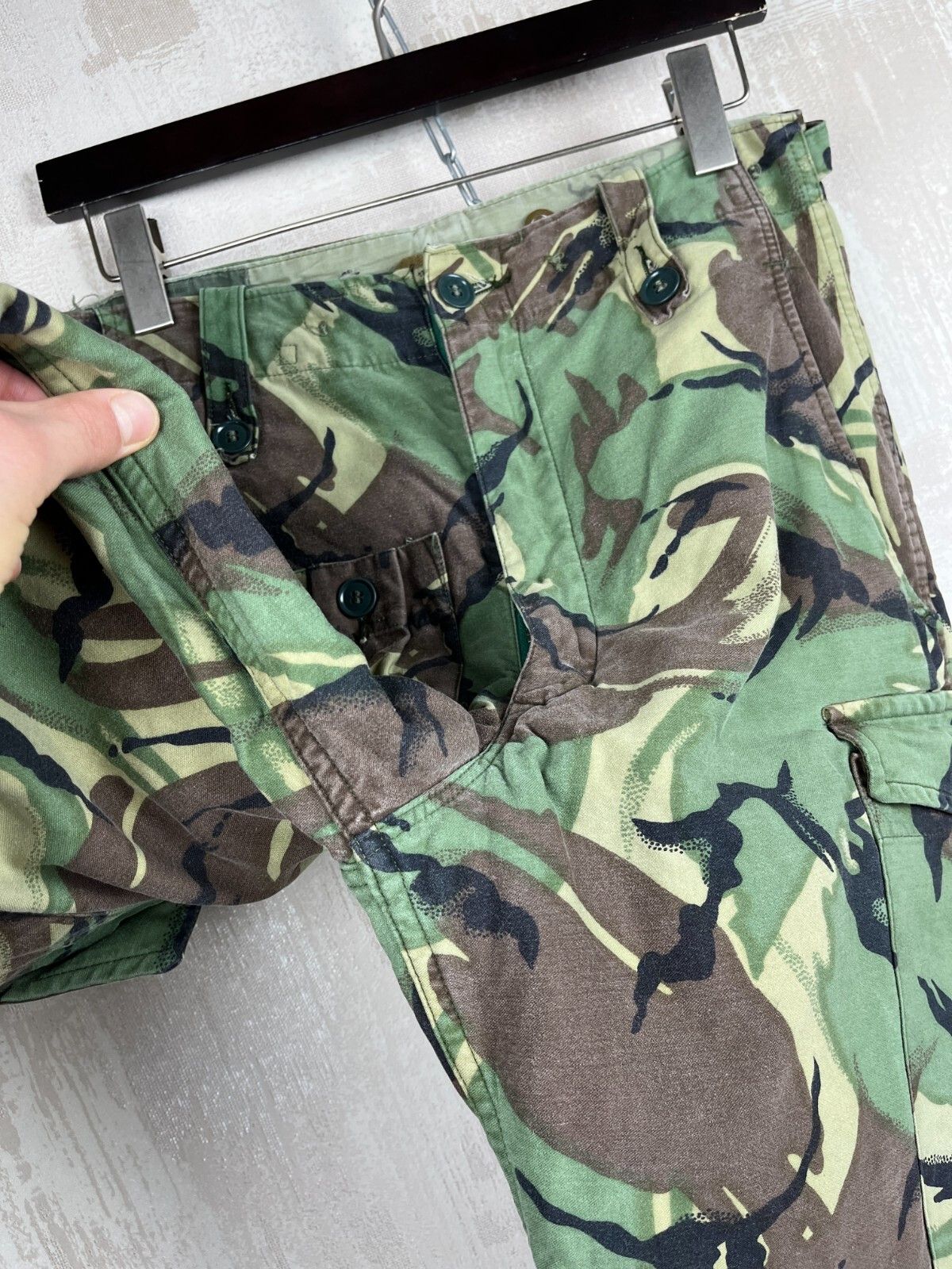 Other Vintage 70s-80s British Army Trousers Combat Pattern Pants Size US 30 / EU 46 - 6 Thumbnail
