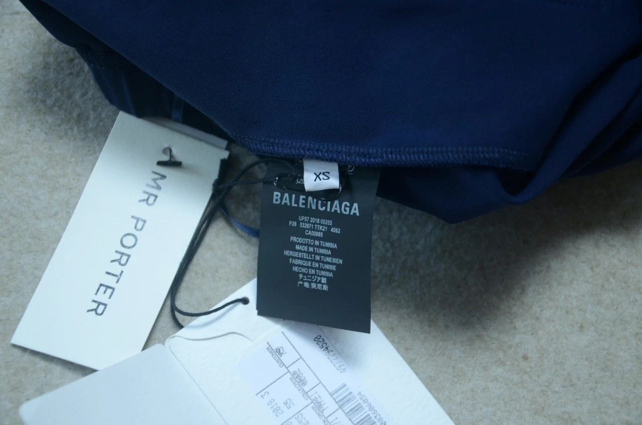 Balenciaga Balenciaga mini logo stretch slim fit track pants XS Size US 27 - 8 Thumbnail