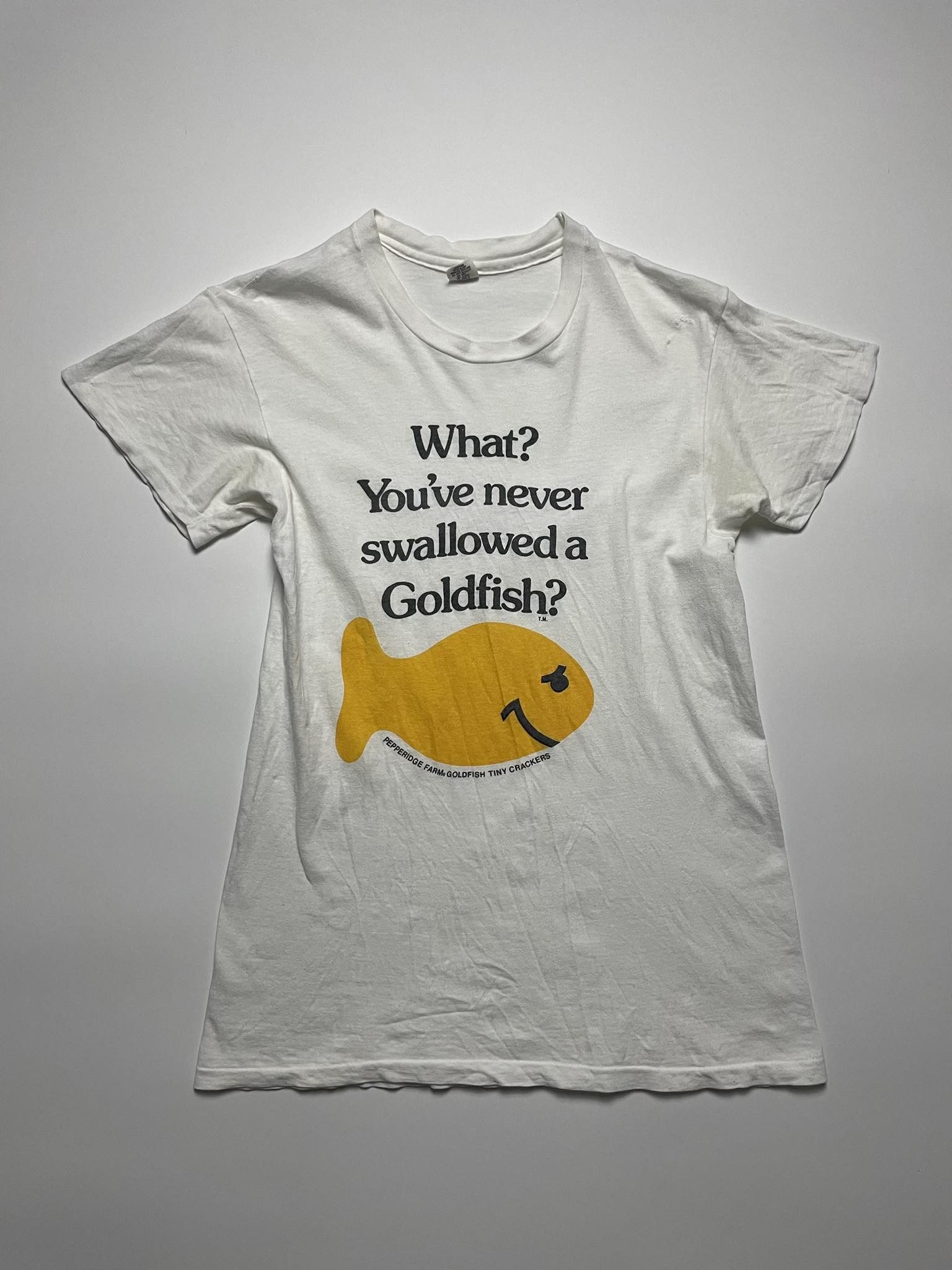 Vintage Vintage Goldfish Crackers Promotional Shirt Size US XS / EU 42 / 0 - 1 Thumbnail