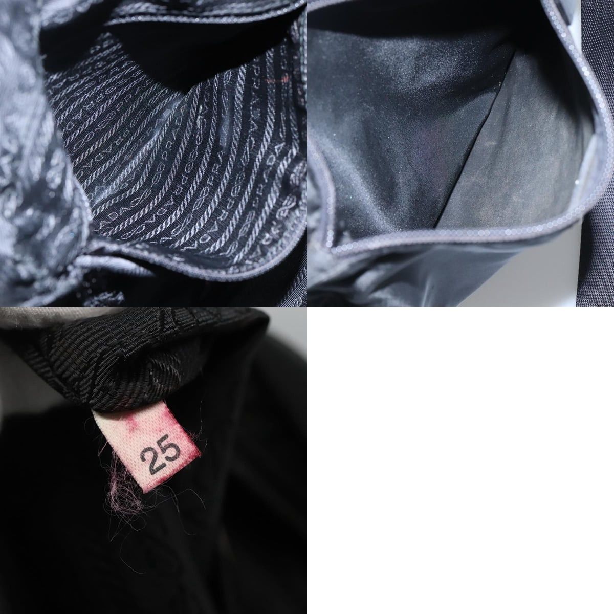 Prada PRADA Shoulder Bag Nylon Black Size ONE SIZE - 13 Thumbnail