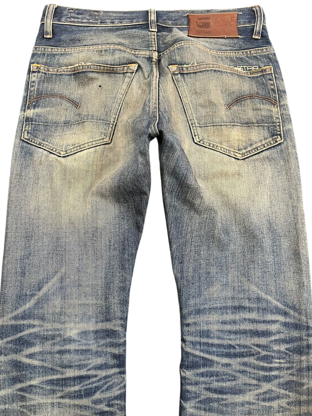 G-Star Vintage G Star Raw Curvy Leg Mudwash Denim Size US 33 - 8 Thumbnail