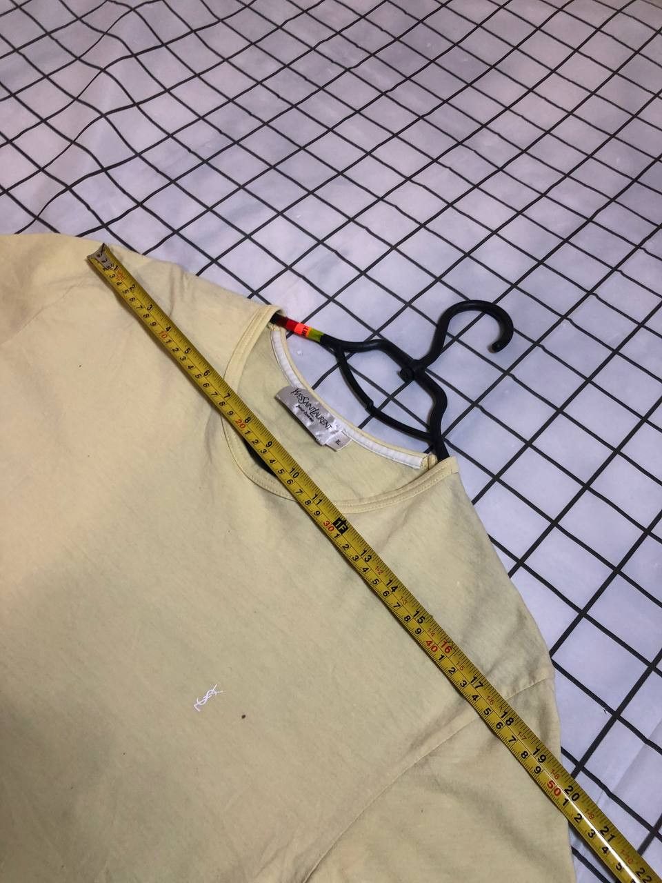 Yves Saint Laurent Vintage Yves Saint Lauren Spellout Shirt Ysl Crewneck Ysl Size US XL / EU 56 / 4 - 8 Thumbnail