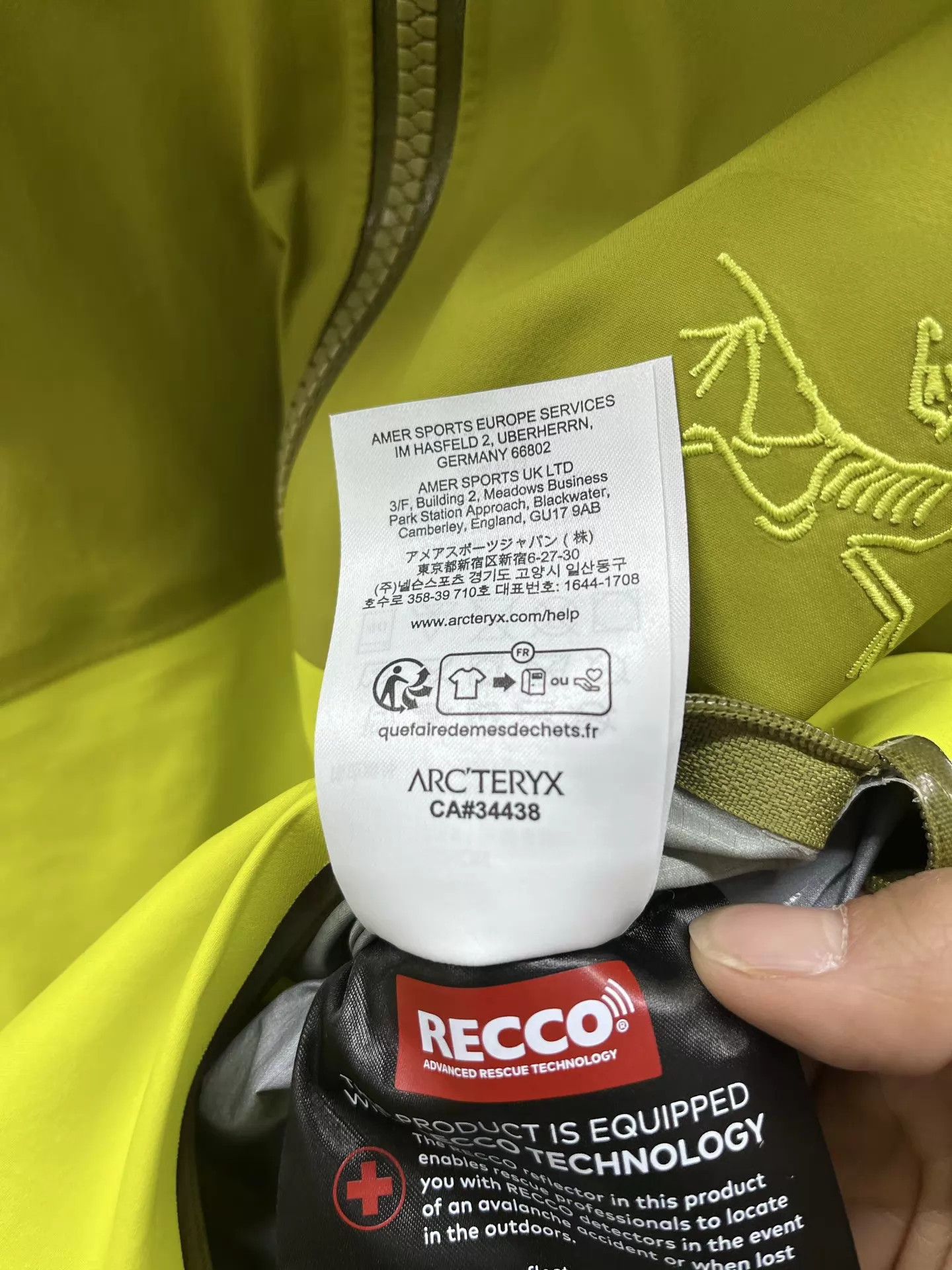 Arc'teryx Arcteryx Beta AR Jacket Euphoria Green L Size US L / EU 52-54 / 3 - 8 Thumbnail