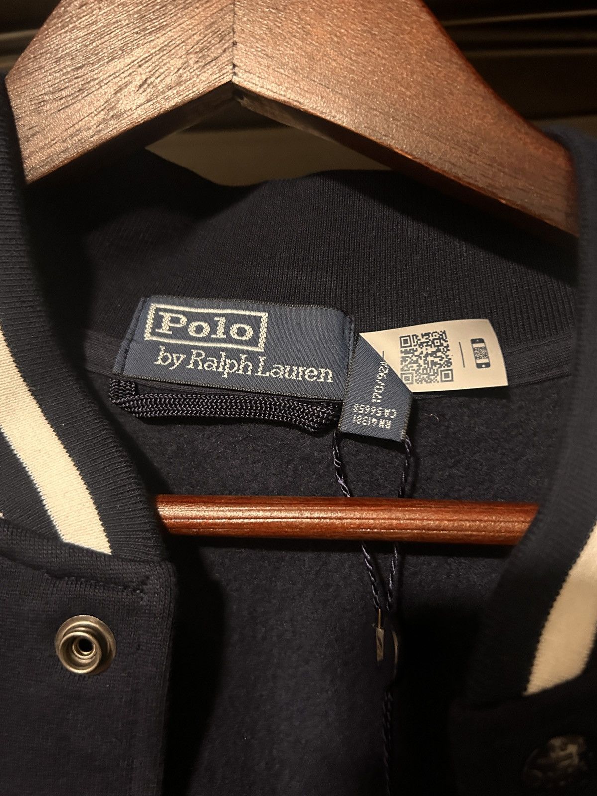 Polo Ralph Lauren Navy Varsity Polo Sweater Size US S / EU 44-46 / 1 - 7 Thumbnail