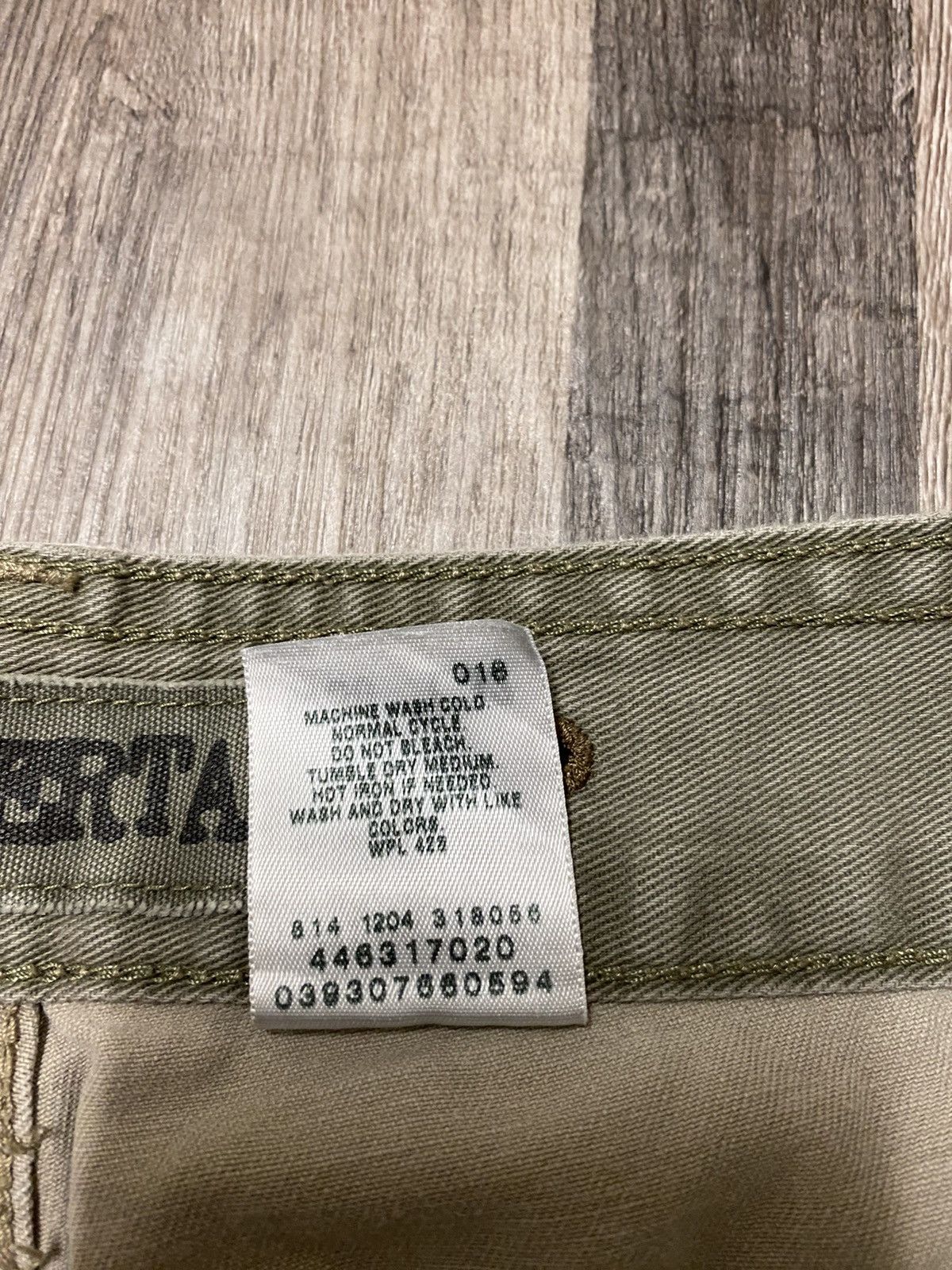 Levi's Y2K Levi’s Baggy Silver tab Trooper Cargos Cream Khaki Size US 36 / EU 52 - 8 Thumbnail