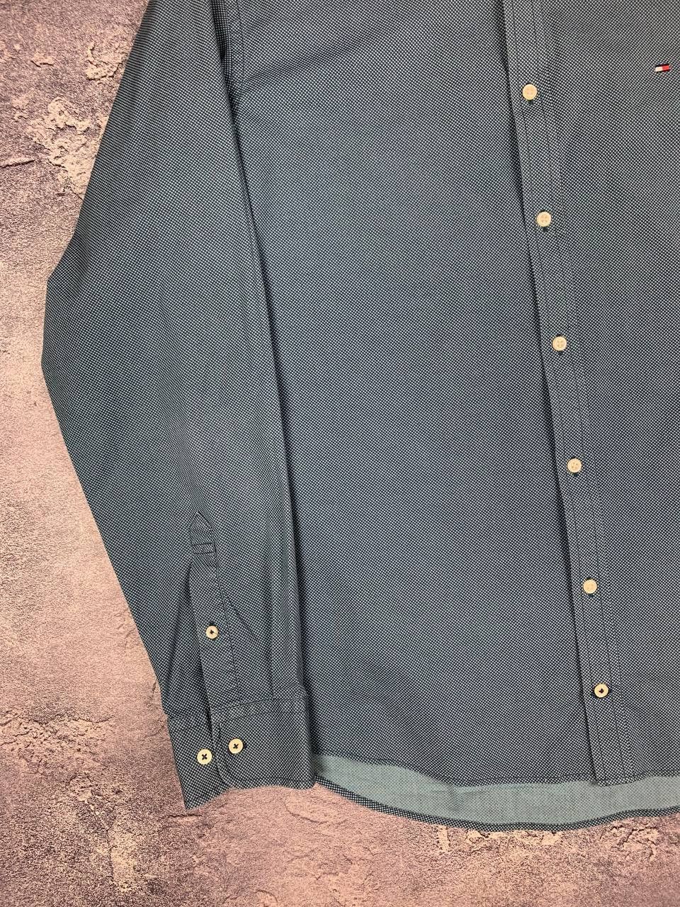 Tommy Hilfiger Share Tommy Hilfiger Men’s Shirt XXL Green Button Down Size US XXL / EU 58 / 5 - 4 Thumbnail