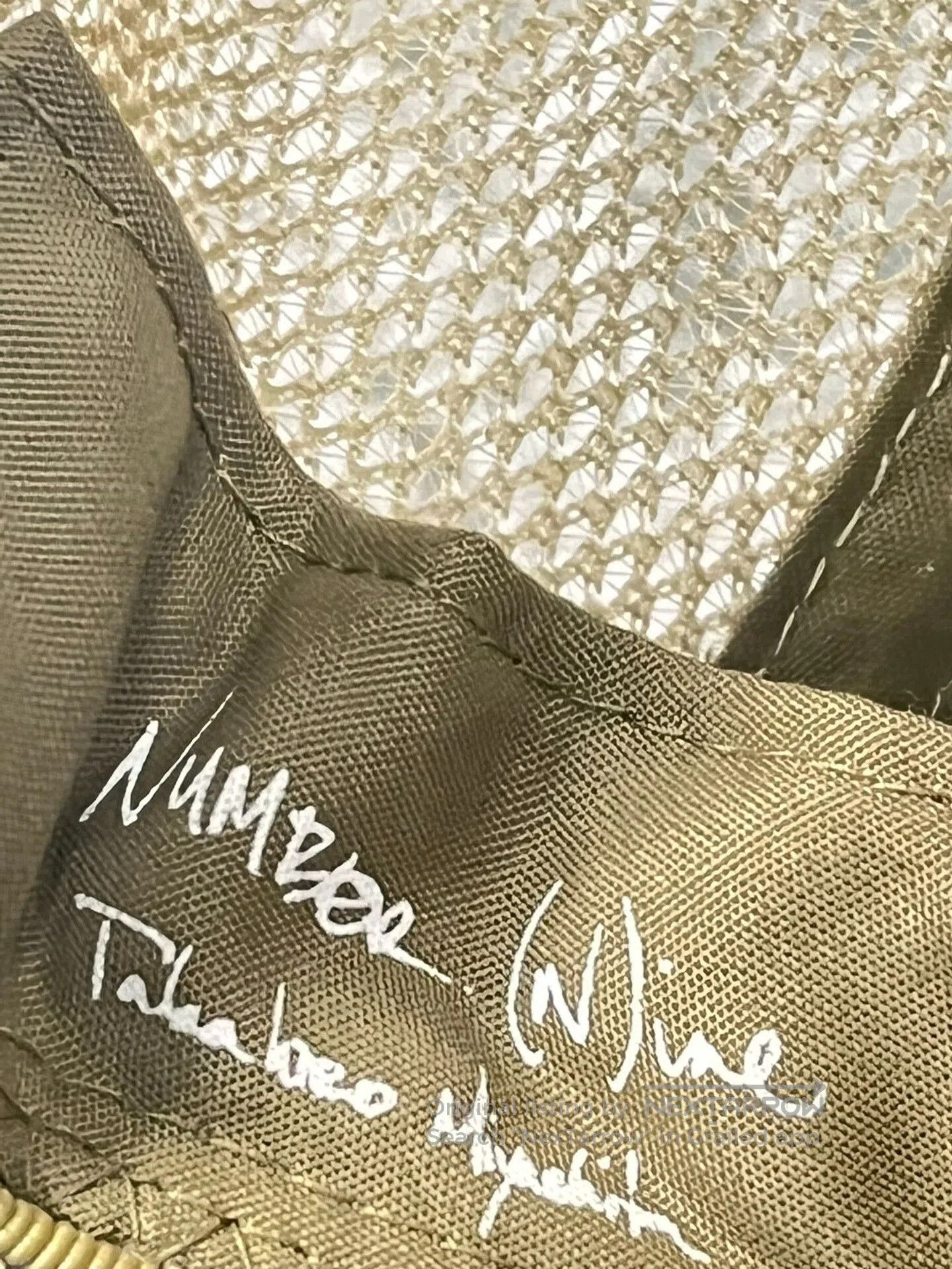 Number (N)ine Number Nine Thorn Baseball Cap. Size ONE SIZE - 6 Thumbnail