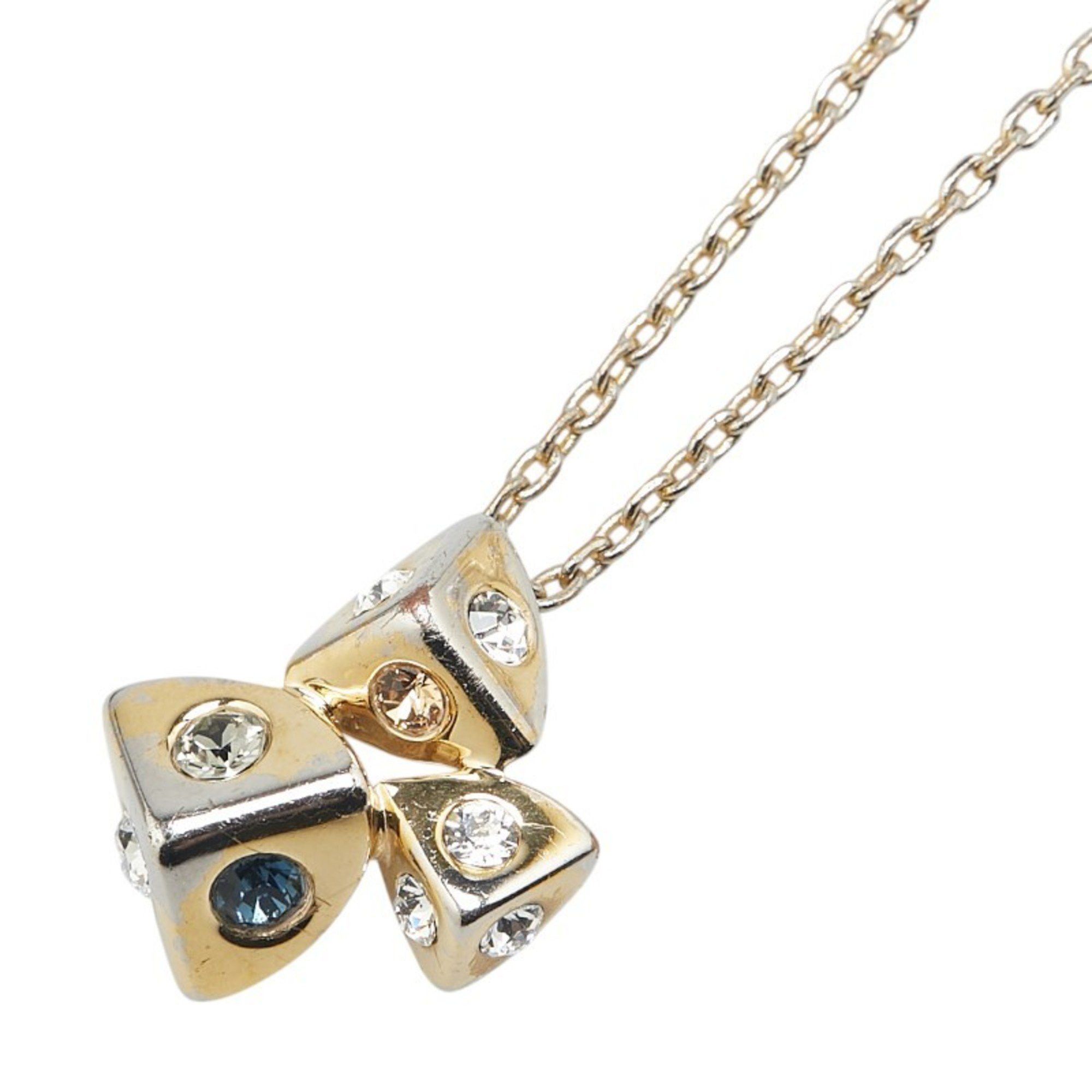 Louis Vuitton Supple Necklace LV Tranquis Accumulation M68169 Gold Multicolor Plated Women's LOUIS VUITTON