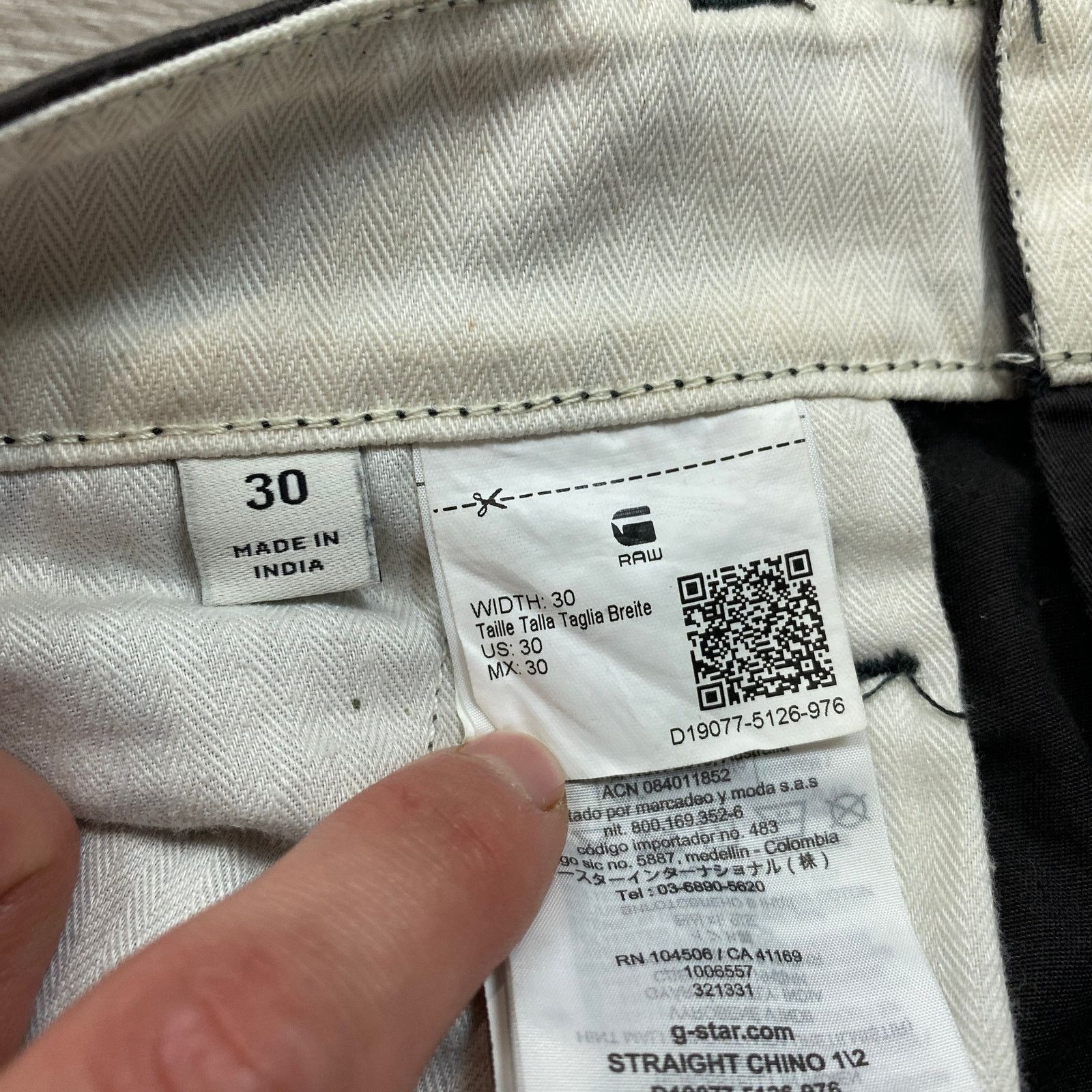G-Star G Star Raw Straight Chino 1/2 8" Shorts Men's 30 Size US 30 / EU 46 - 4 Thumbnail