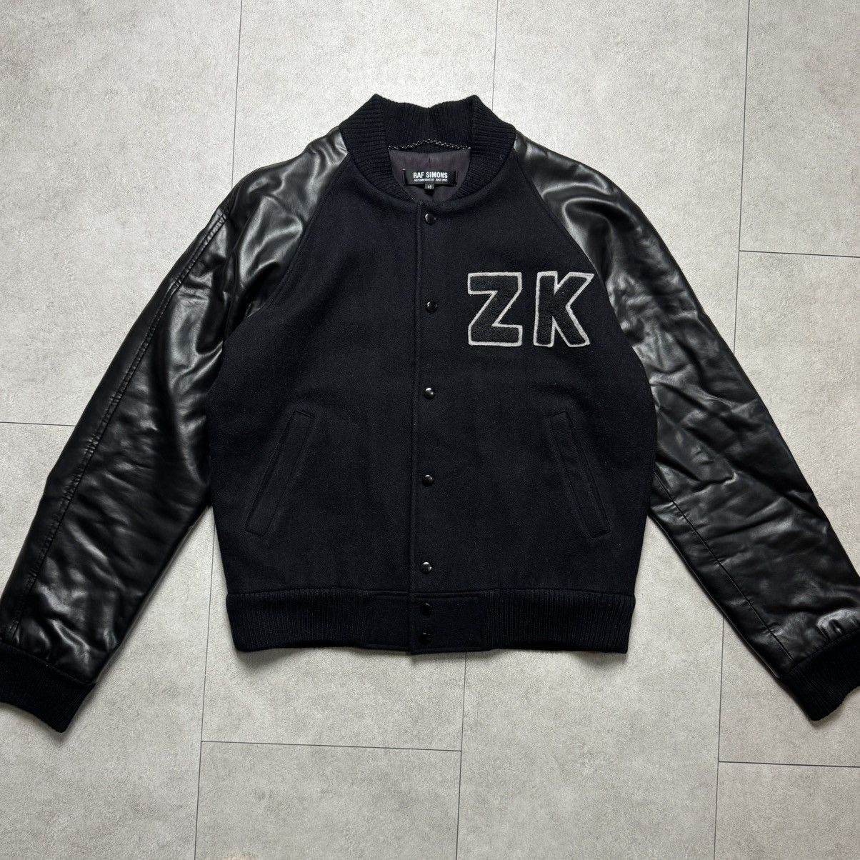 Raf Simons Raf Simons AW2002-2003 “Virginia Creeper” Varsity Jacket Size US M / EU 48-50 / 2 - 3 Thumbnail