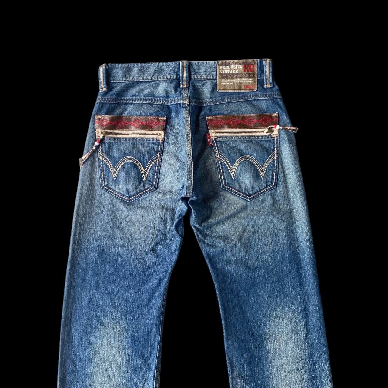 Edwin DISTRESSED CLAWMARKS EDWIN EXCLUSIVE VINTAGE DENIM Size US 33 - 13 Thumbnail