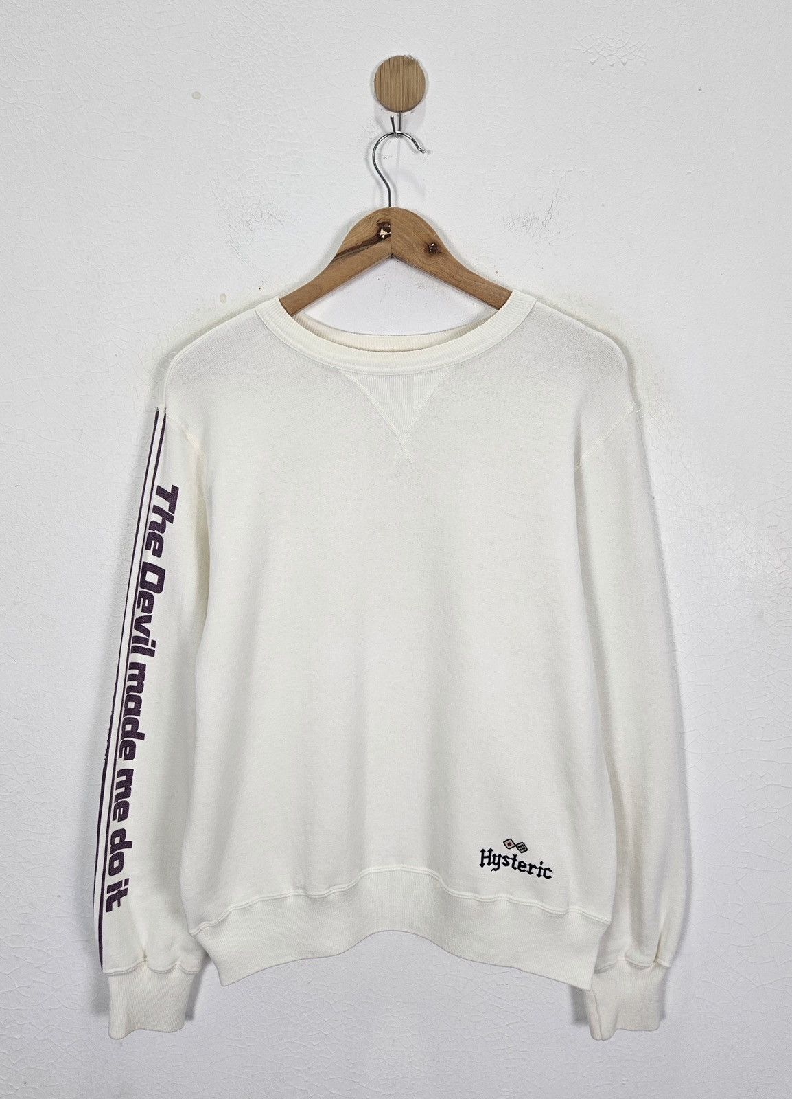 Hysteric Glamour Hysteric Glamour The Devil Made Me Do it sweatshirt Size US S / EU 44-46 / 1 - 1 Thumbnail