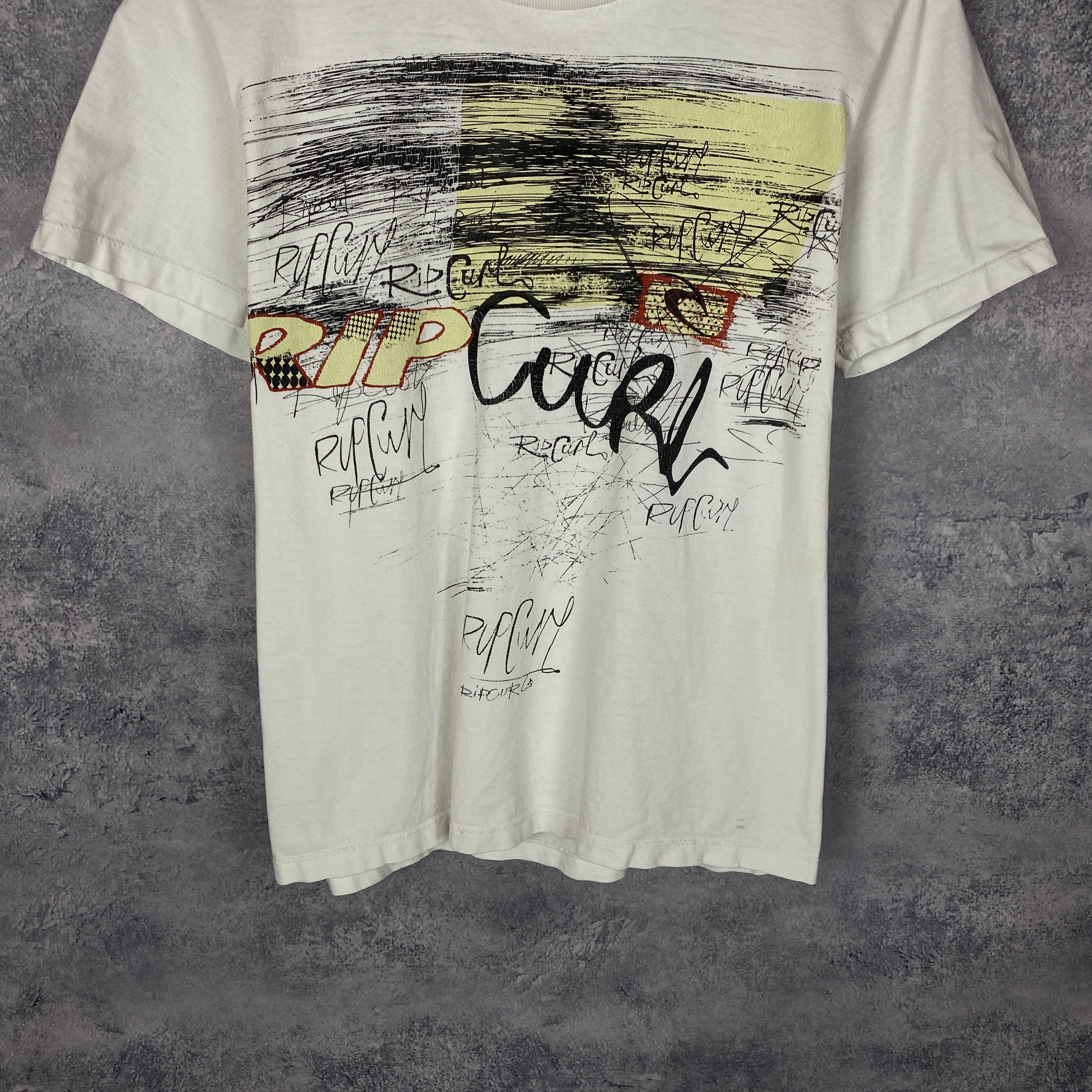 Rip Curl Rip Curl Tee Men's Size M White Short Sleeve Size US M / EU 48-50 / 2 - 3 Thumbnail