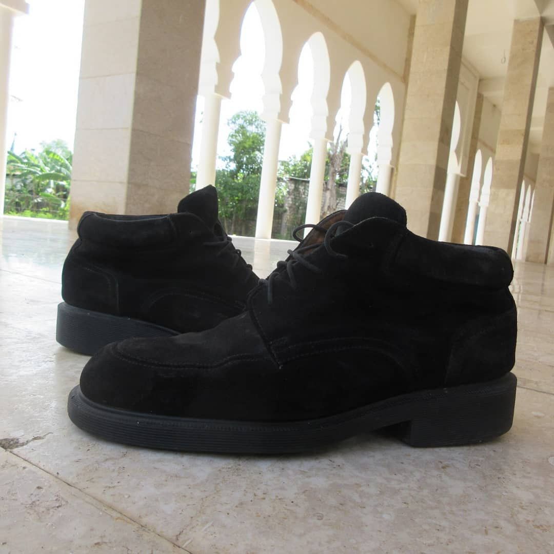 Dr. Martens Dr Martens Saxon Black Saxon Suede Nubuck Material Size US 10 / EU 43 - 5 Thumbnail