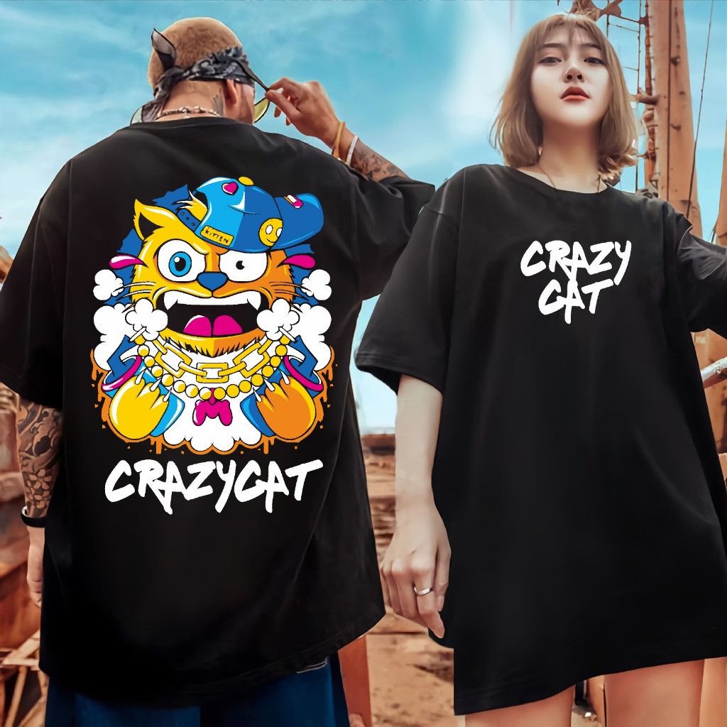 Other T Shirt Crazy Cat/ Vintage T-Shirt / Chrome Hearts T Shrit Size US XL / EU 56 / 4 - 2 Thumbnail