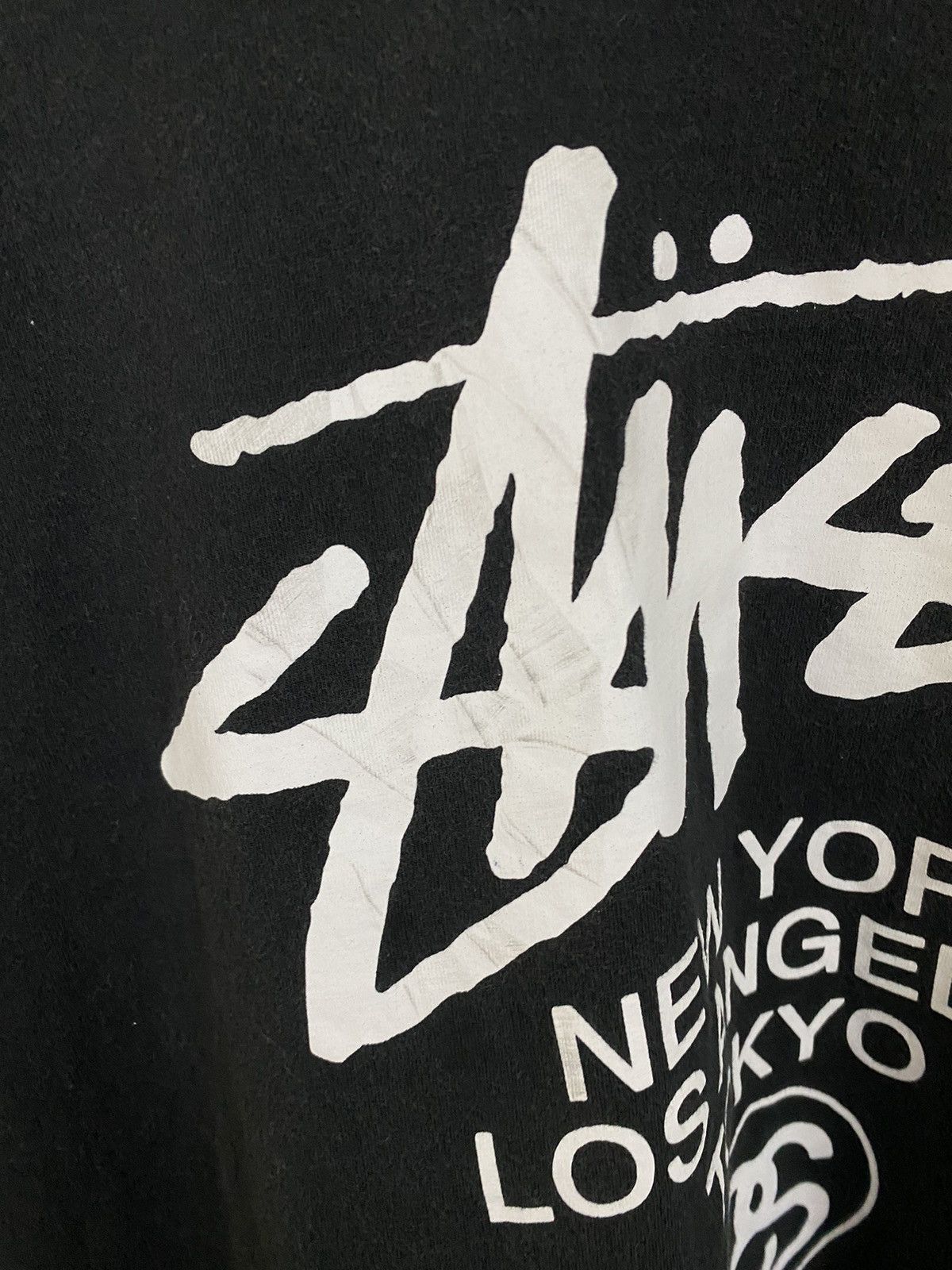 Stussy × Vintage Stussy Tour Tee Size US L / EU 52-54 / 3 - 7 Thumbnail