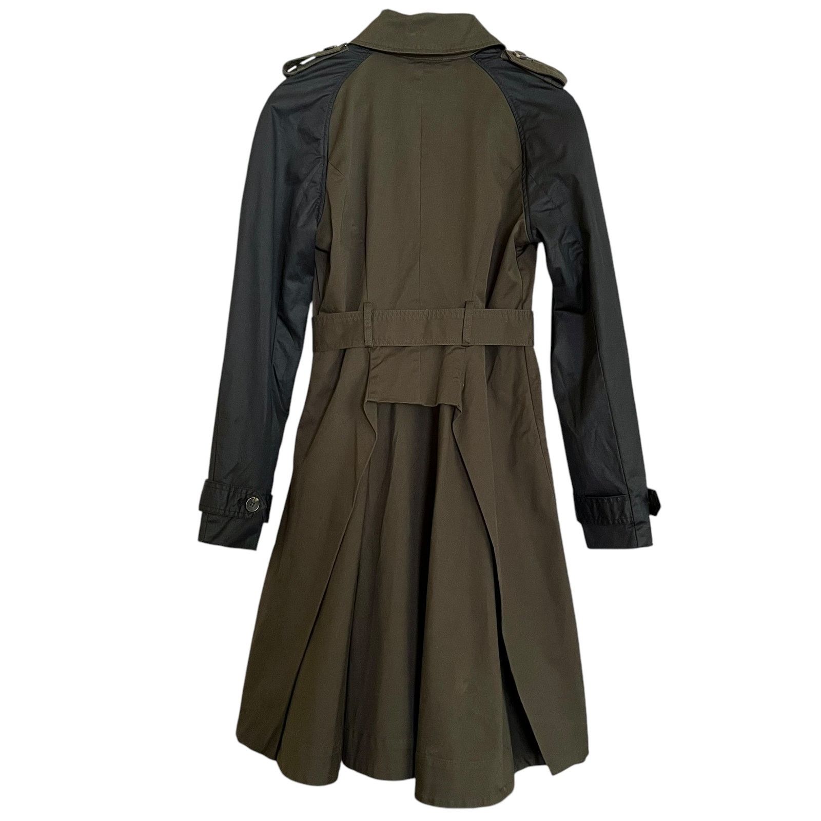 Altuzarra × Target Basics NWT Altuzarra x Target Olive Green Cotton Twill Trench Coat Size XS / US 0-2 / IT 36-38 - 2 Thumbnail