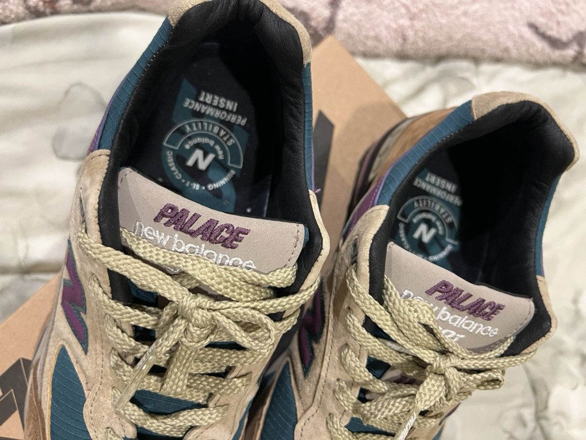New Balance × Palace New Balance 991 MiUK Palace Teal Size US 9.5 / EU 42-43 - 5 Thumbnail