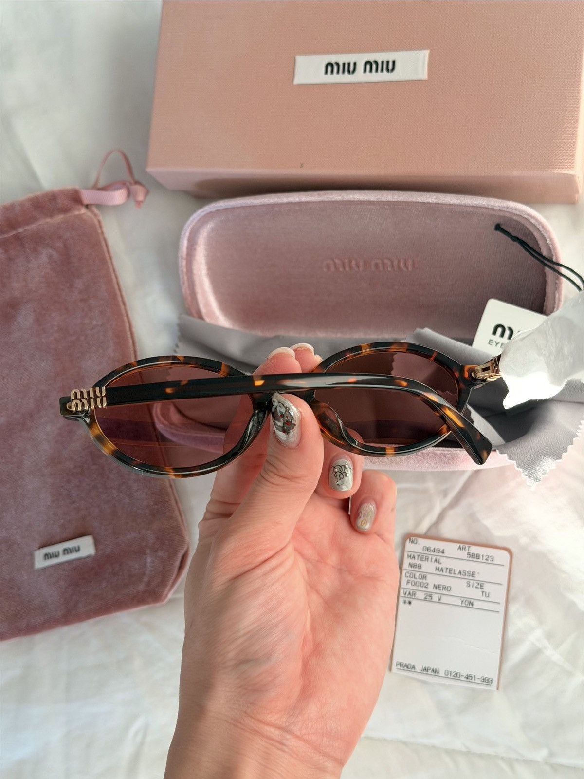 Miu Miu Miu Miu Regard Sunglasses Brand New with Tags Size ONE SIZE - 1 Thumbnail
