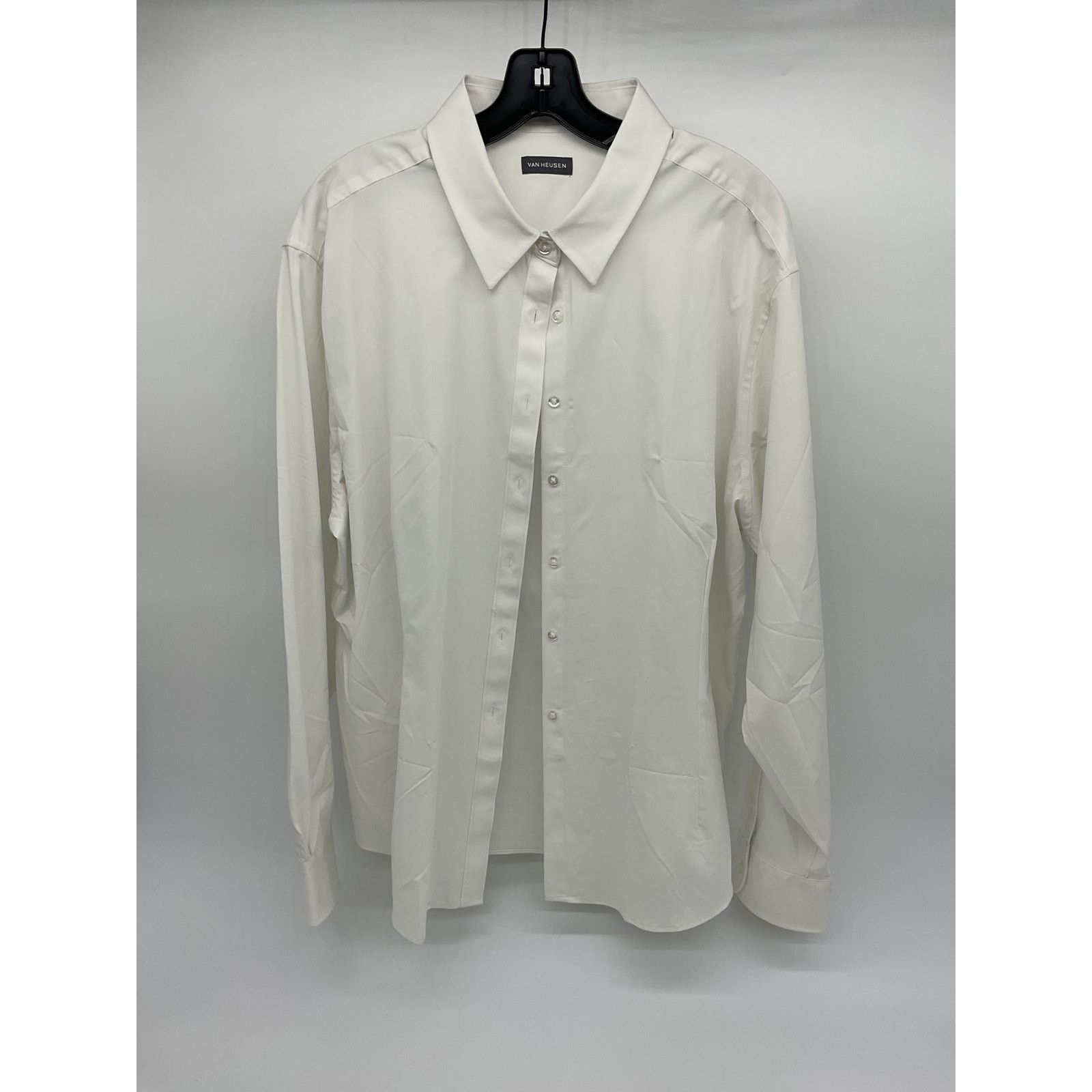 Van Heusen Van Heusen Women’s Button-up Dress Shirt - Size 20-22/2XL Size XXL / US 16-18 / IT 52-54 - 1 Thumbnail