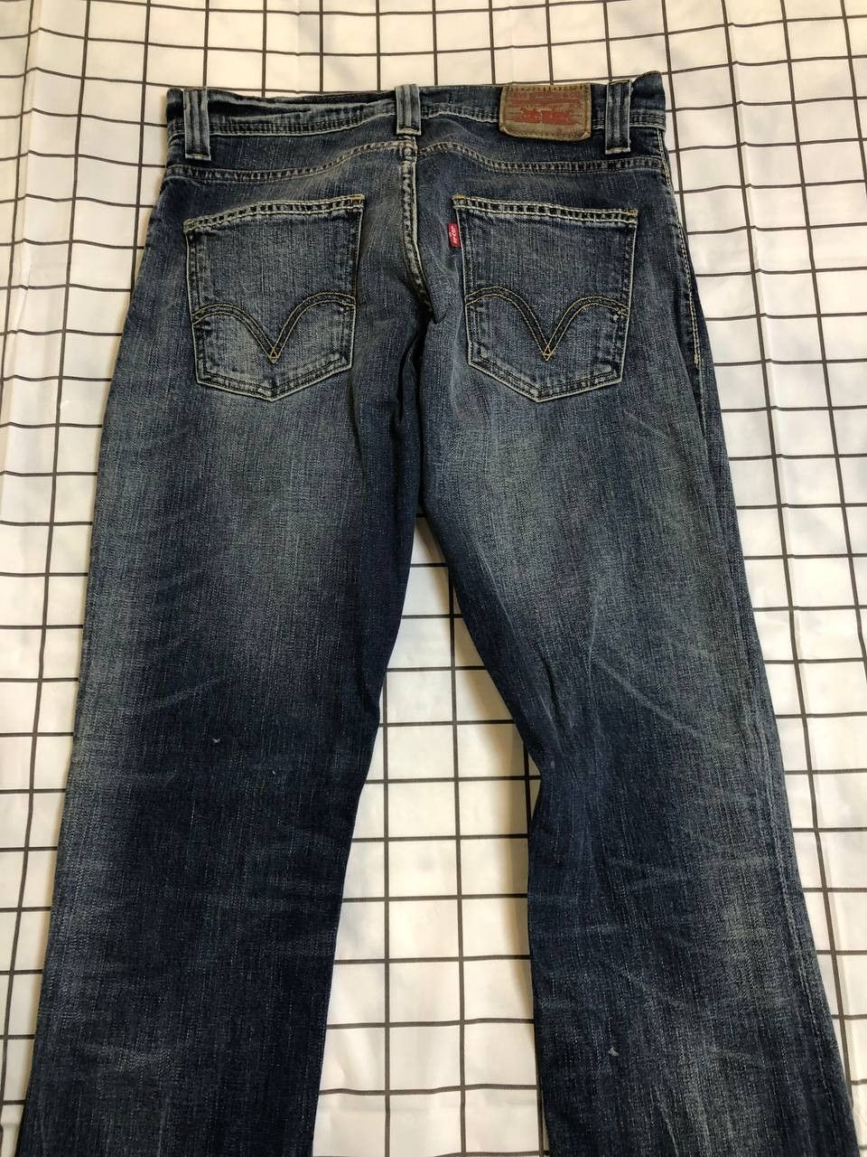 Levi's Levi's 550 Jeans Relaxed Bootcut Denim Tall Stretch Med Blue Size US 32 / EU 48 - 18 Thumbnail