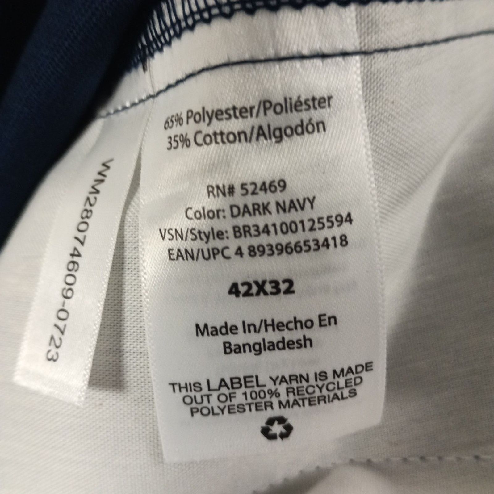 Other Brahma Men's Work Tough Pants Size 42x32 Blue Relaxed Fit Size US 42 / EU 58 - 5 Thumbnail