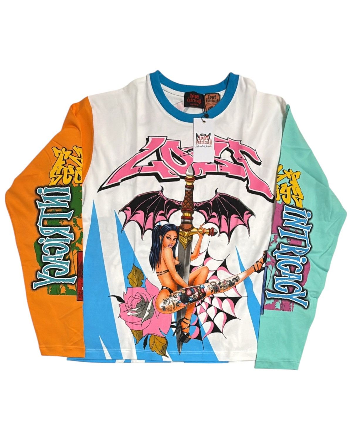 LOST INTRICACY Lost Intricacy Ed Hardy 2 Longsleeve Medium Size US M / EU 48-50 / 2 - 1 Thumbnail