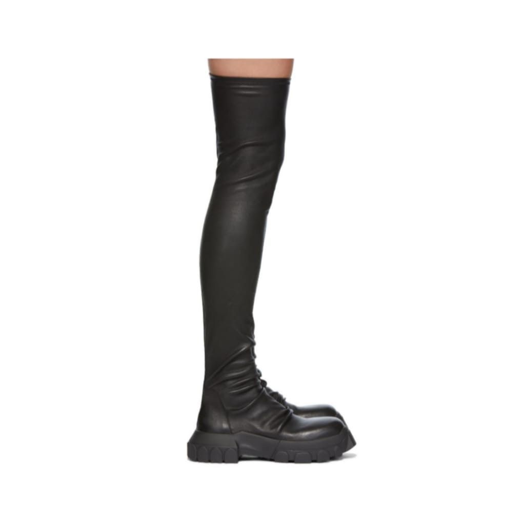 Rick Owens o1y0126 Boots in Black Size US 6 / IT 36 - 1 Thumbnail