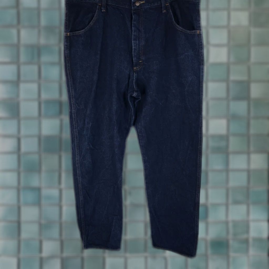 Denime Rustler Mens Heavyweight Regular Fit Straight Leg Blue Denim Jeans Size 40x30 Vintage Size US 40 / EU 56 - 1 Thumbnail