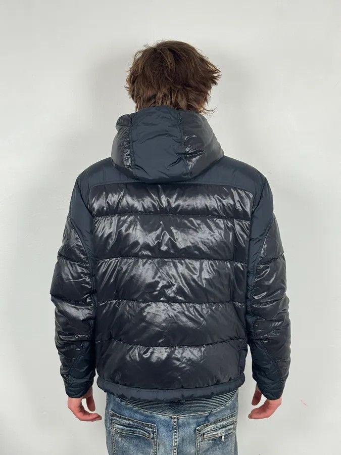 Gucci 2010s Gucci Black & Navy Hooded Puffer Jacket Size US M / EU 48-50 / 2 - 3 Thumbnail